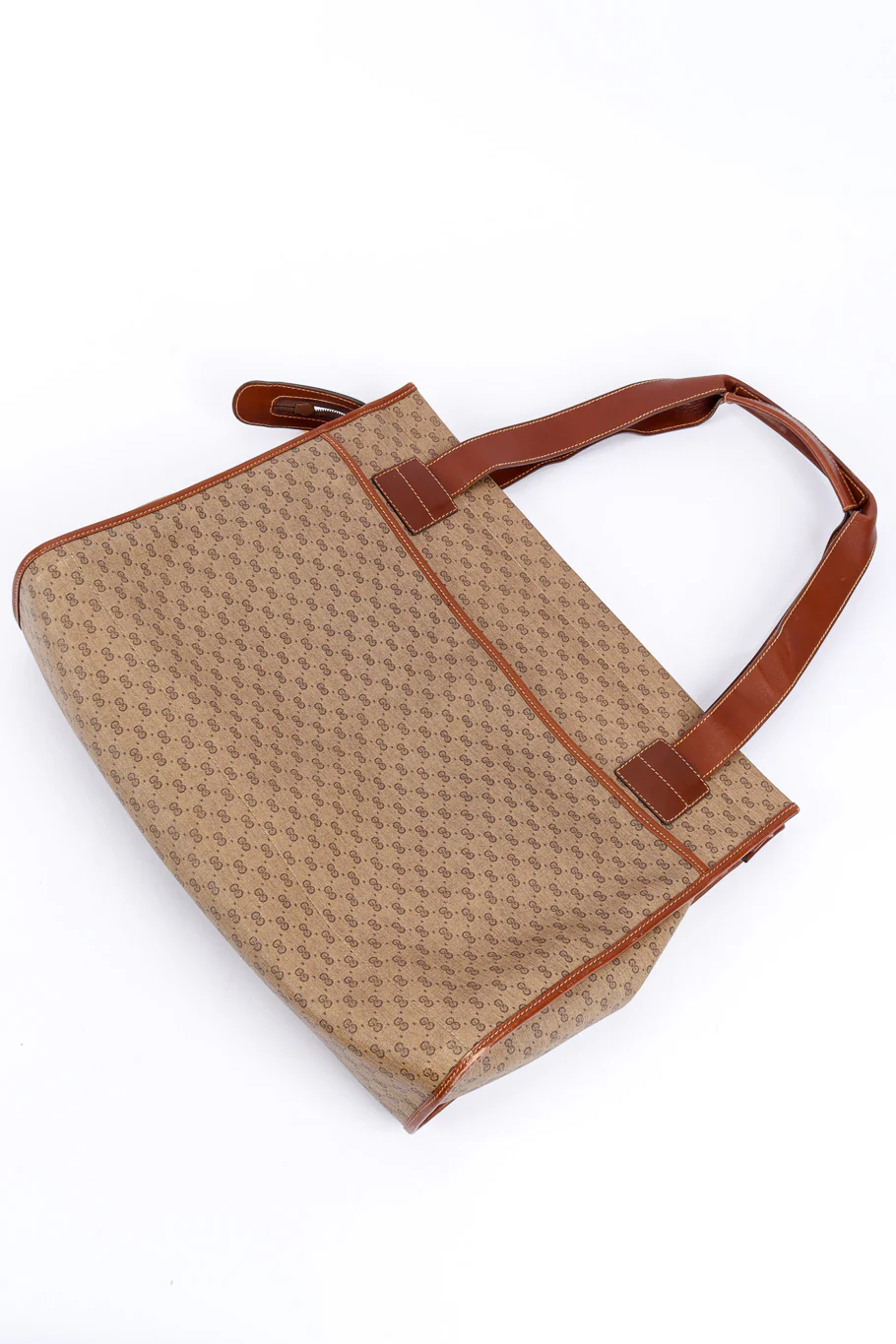 Coated Canvas & Leather GG Tote - Image 7