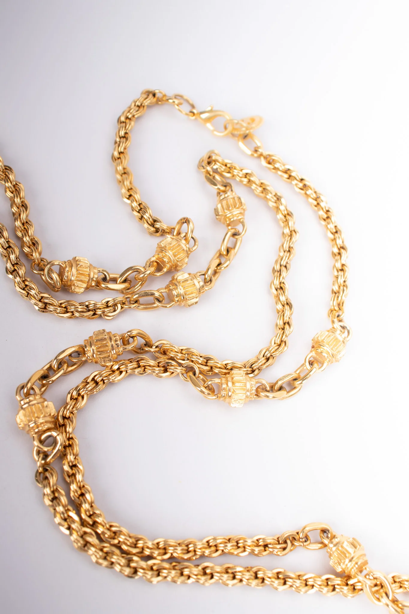 Cog Chain Layering Necklace - Image 5