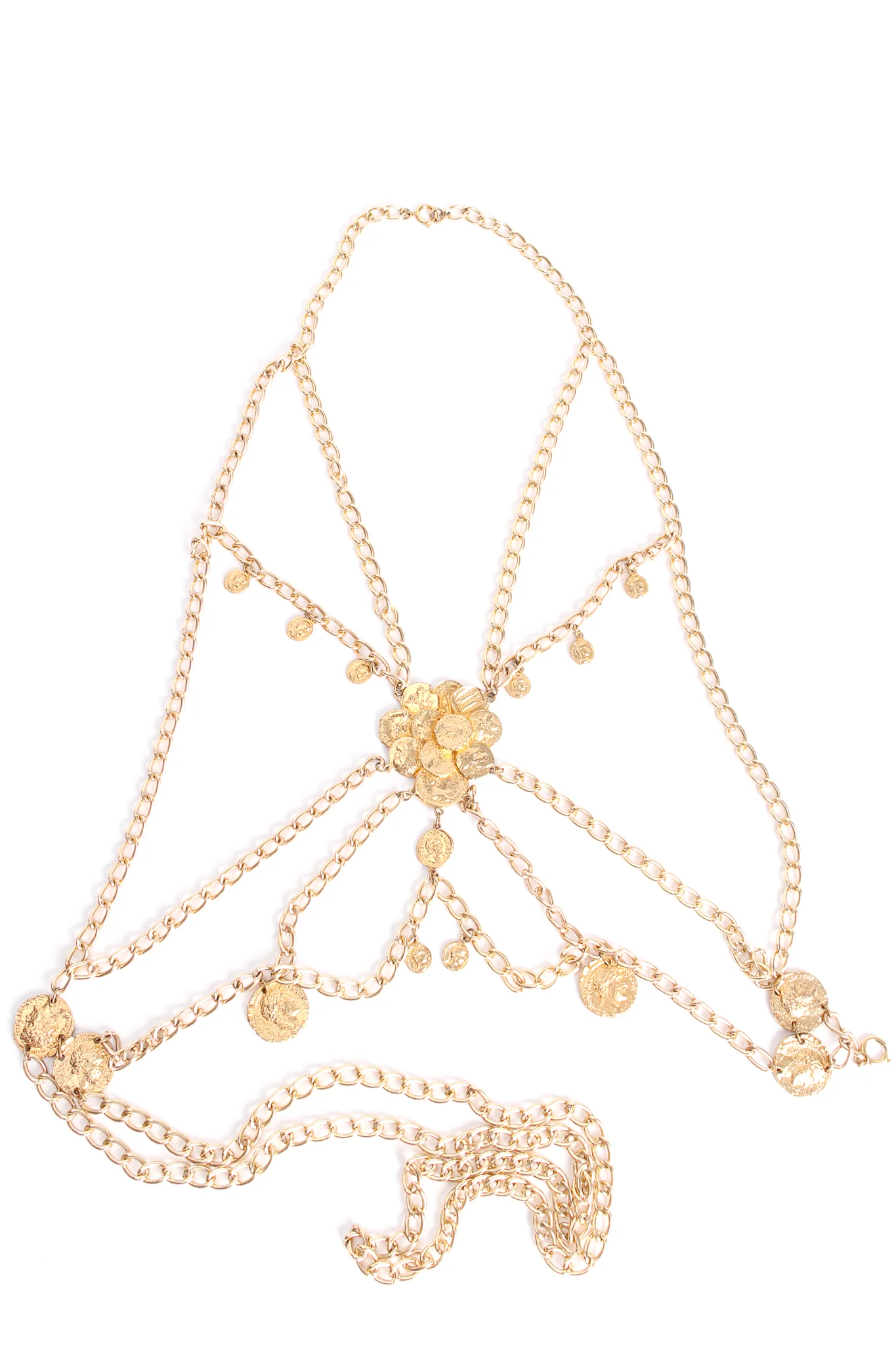 Coin Cluster Chain Harness - Image 4