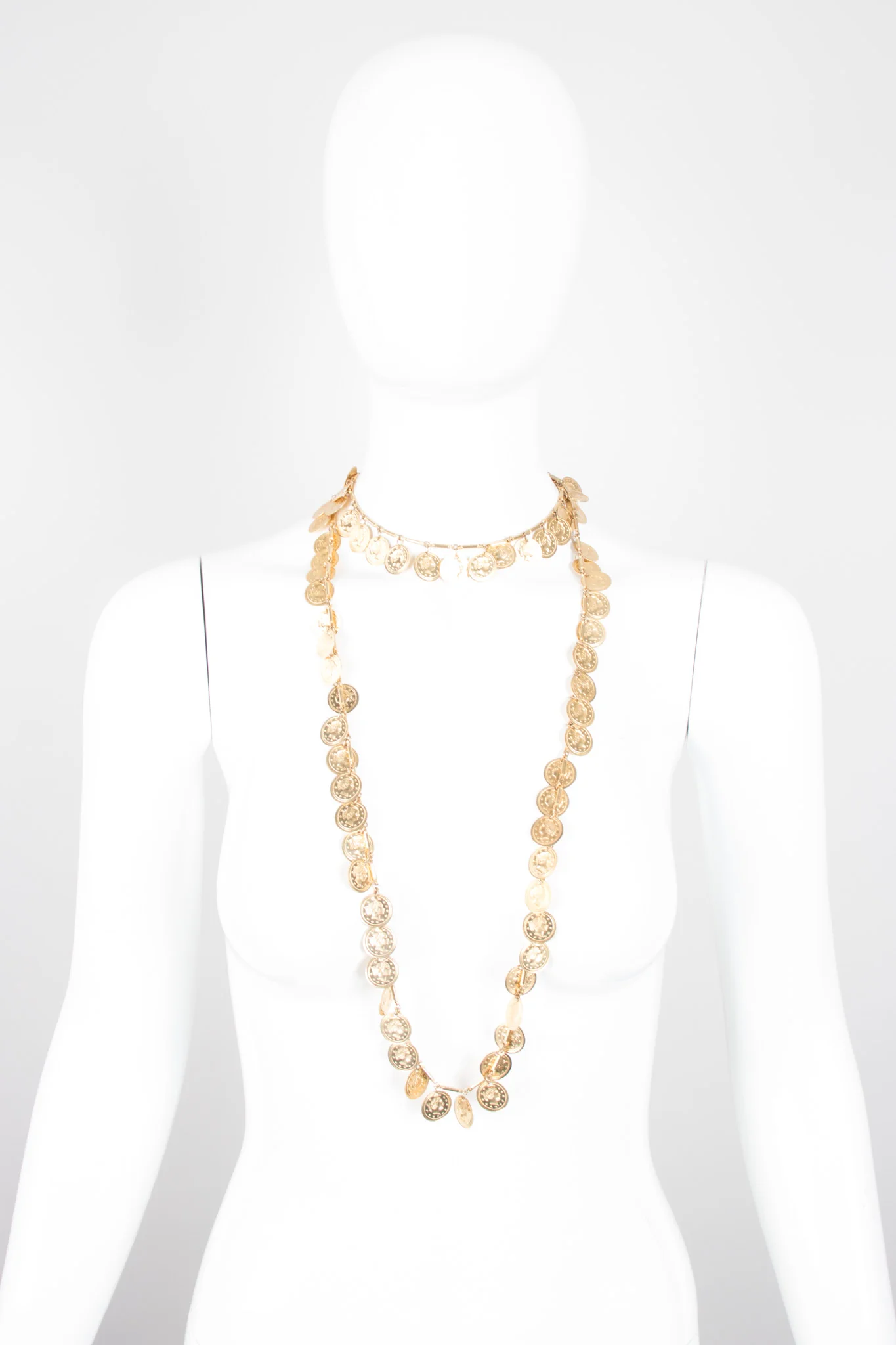 Coin Layering Necklace - Image 3