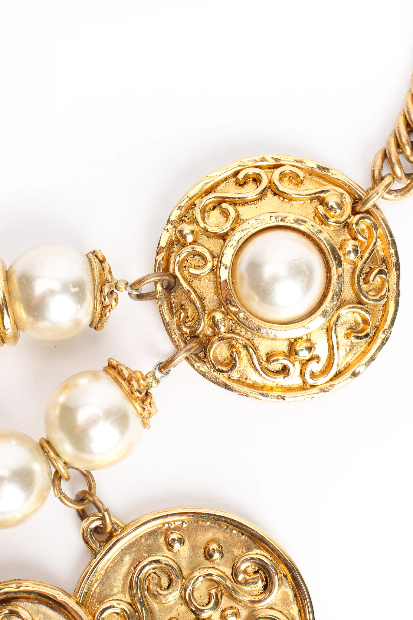 Coin & Pearl Chain Belt - Image 11
