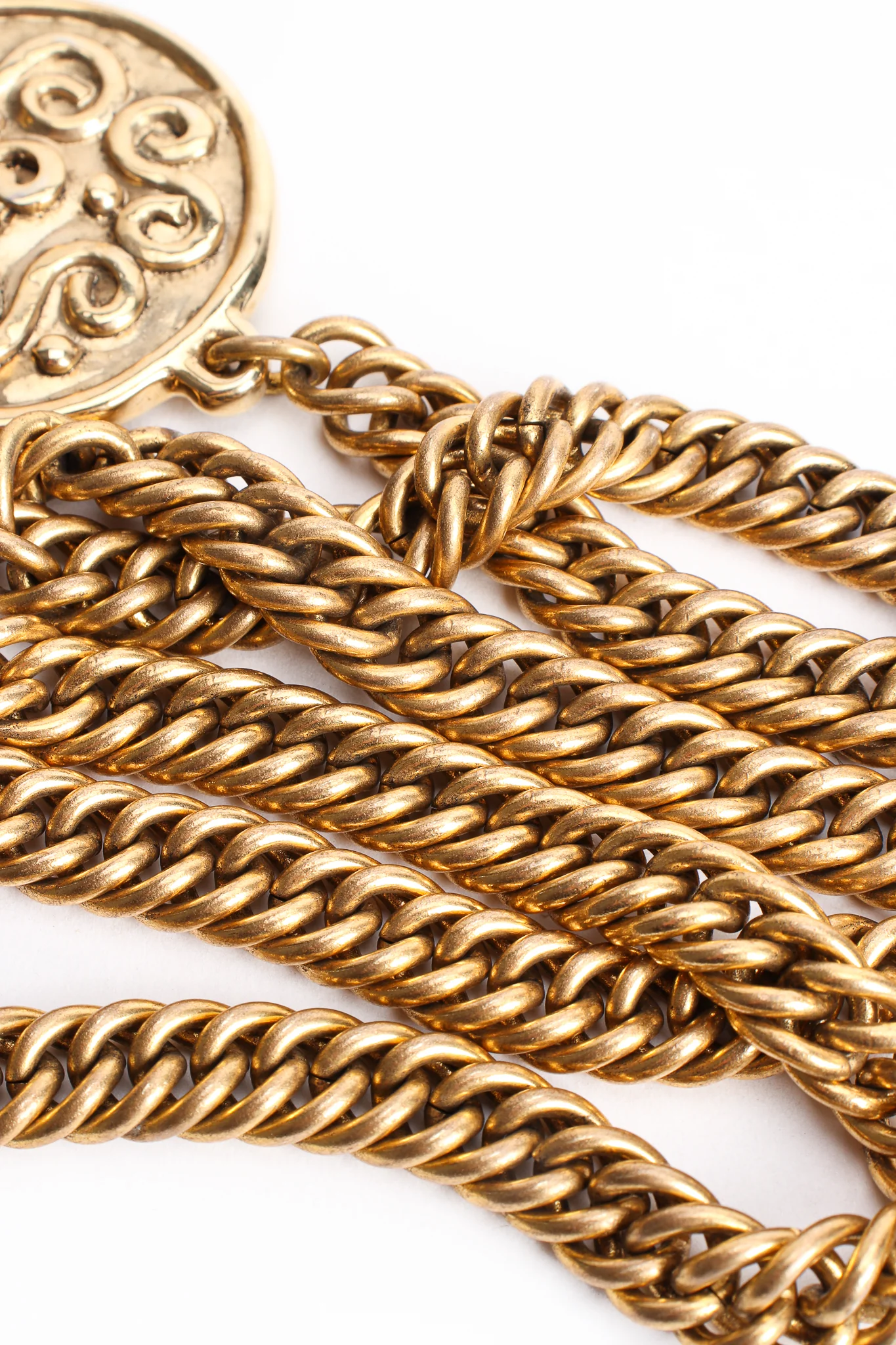 Coin & Pearl Chain Belt - Image 7
