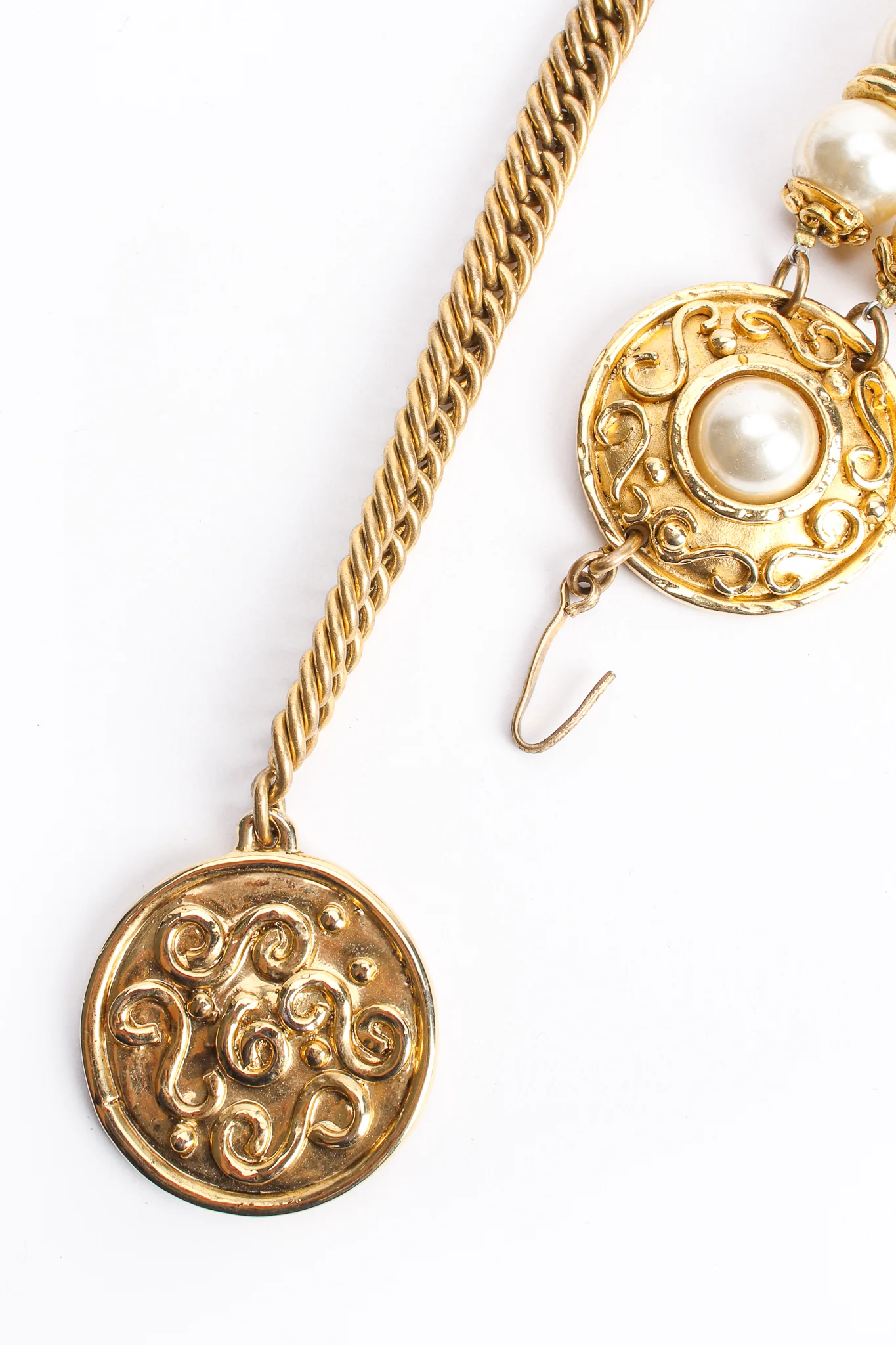 Coin & Pearl Chain Belt - Image 9