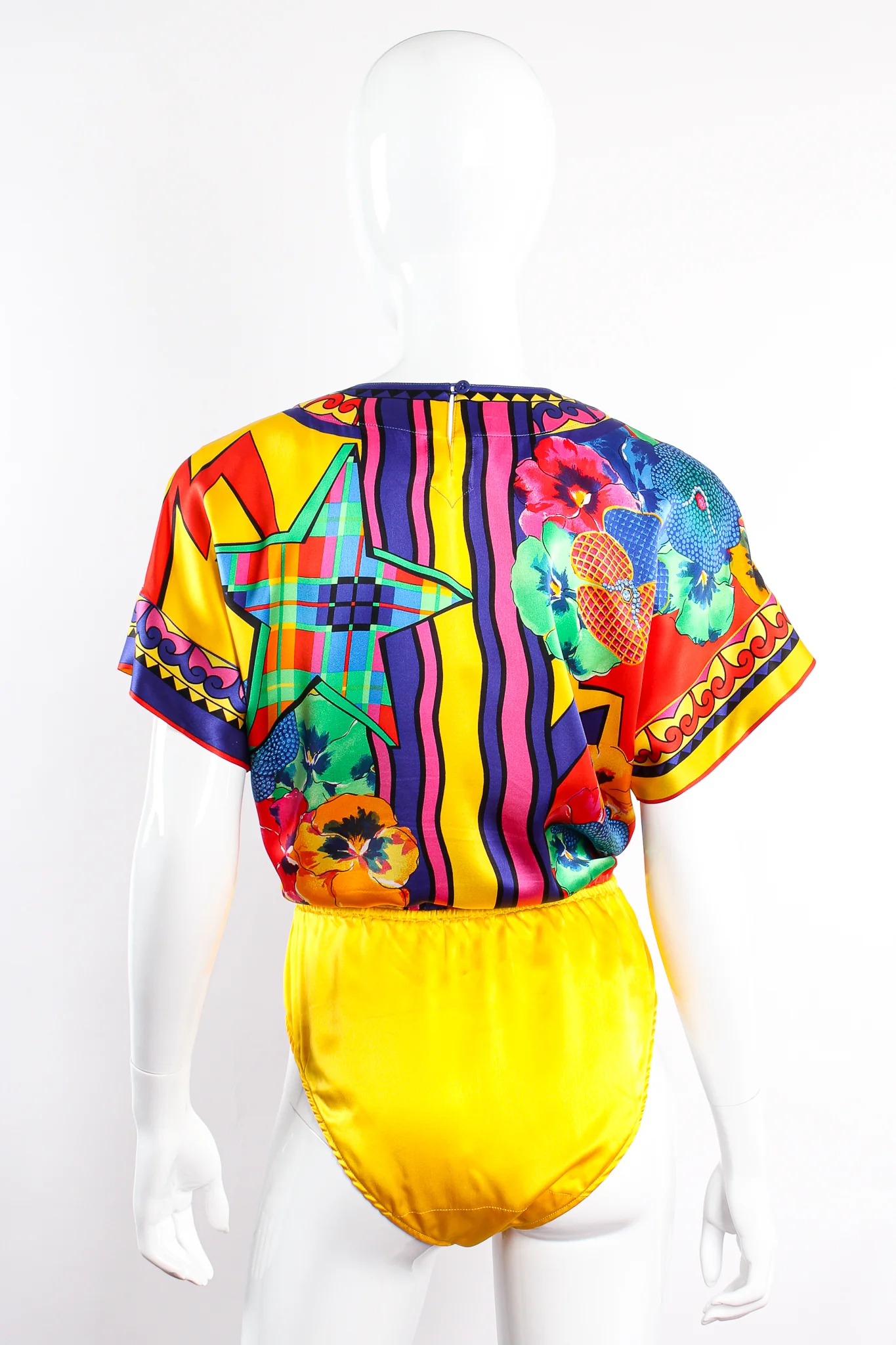Collage Art Print Bodysuit - Image 6
