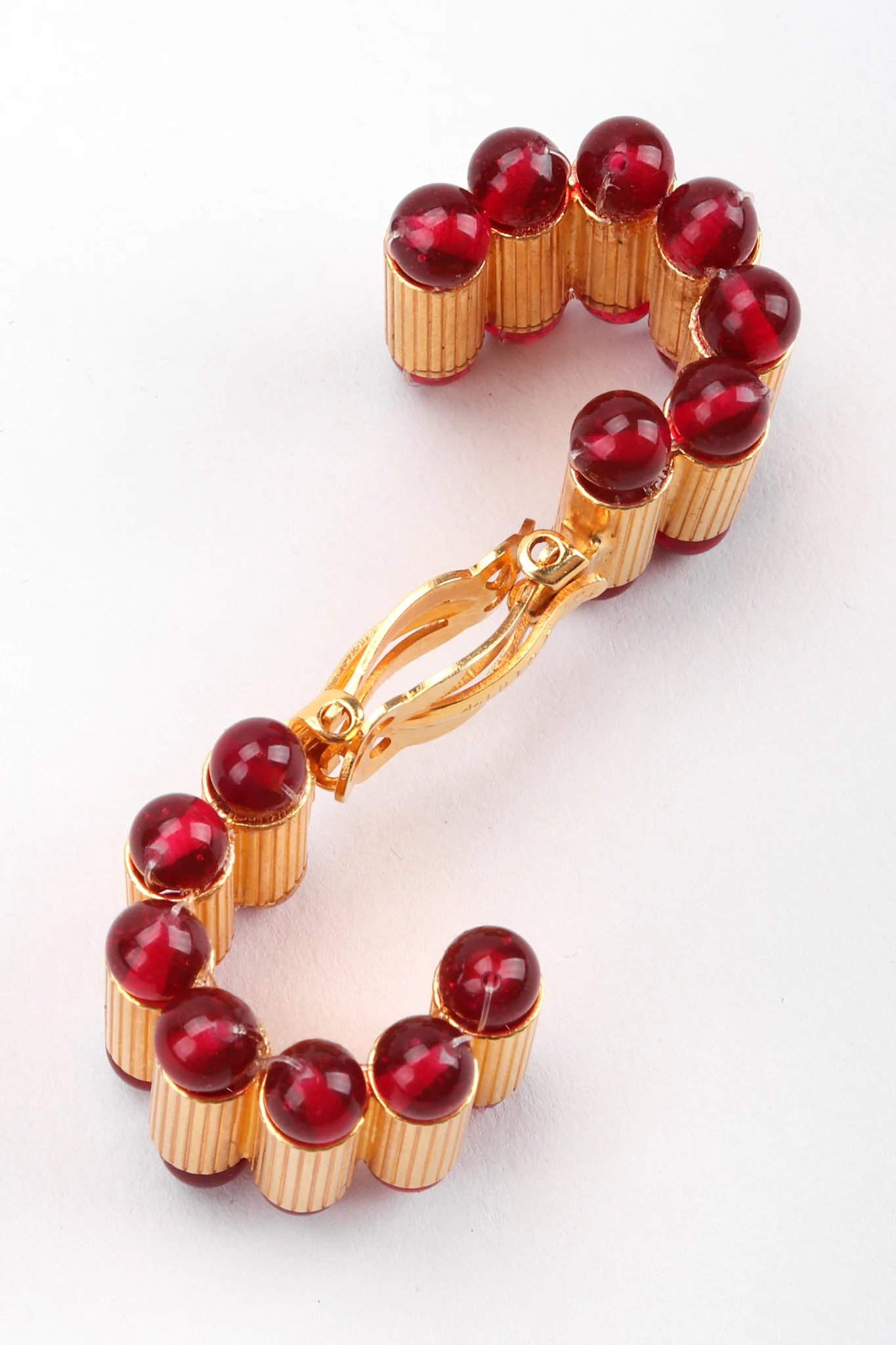 Bead Collar Necklace and Earring Set - Image 12