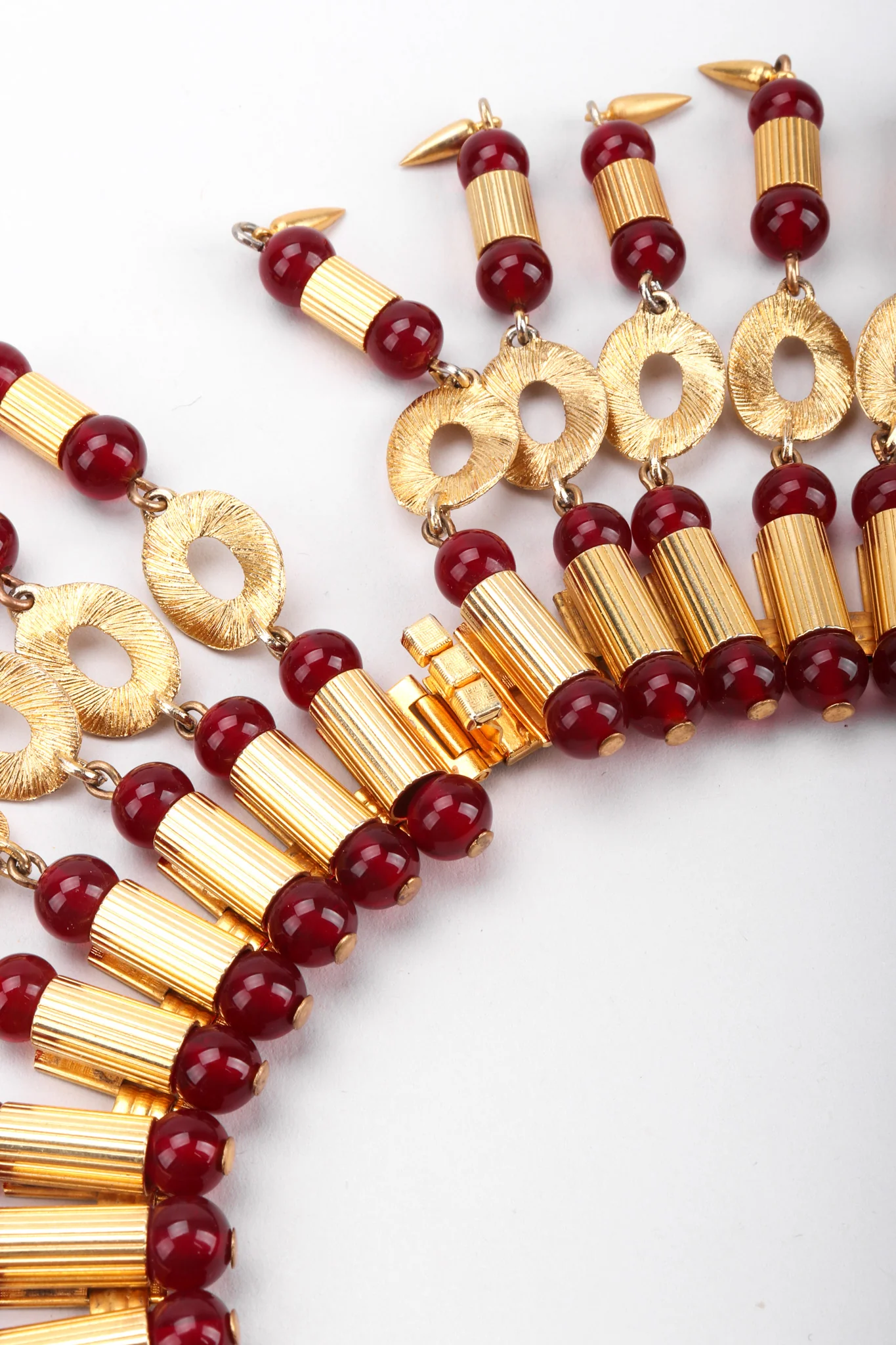 Bead Collar Necklace and Earring Set - Image 17