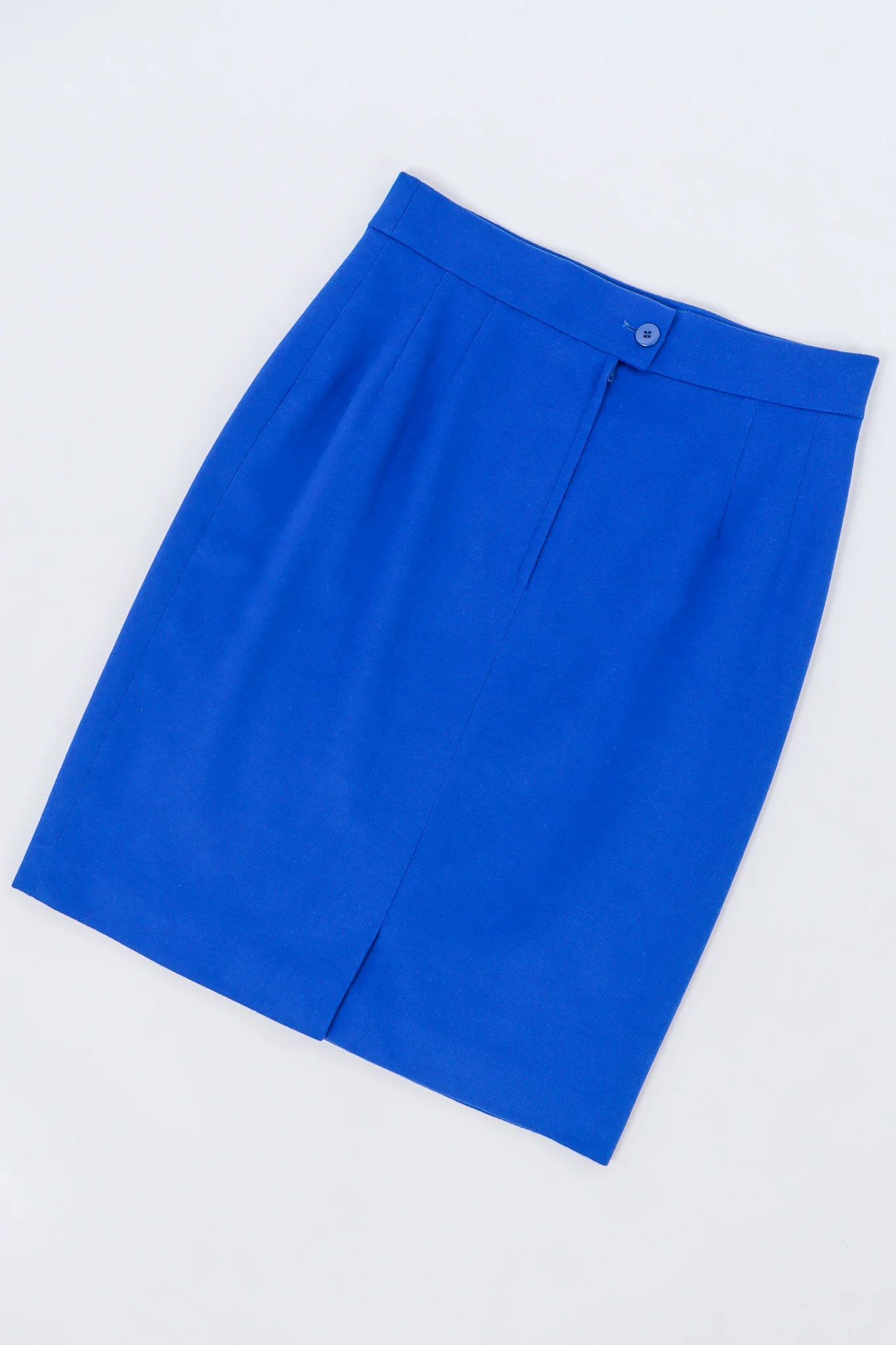 Satin Contrast Blazer & Skirt Set - Image 16
