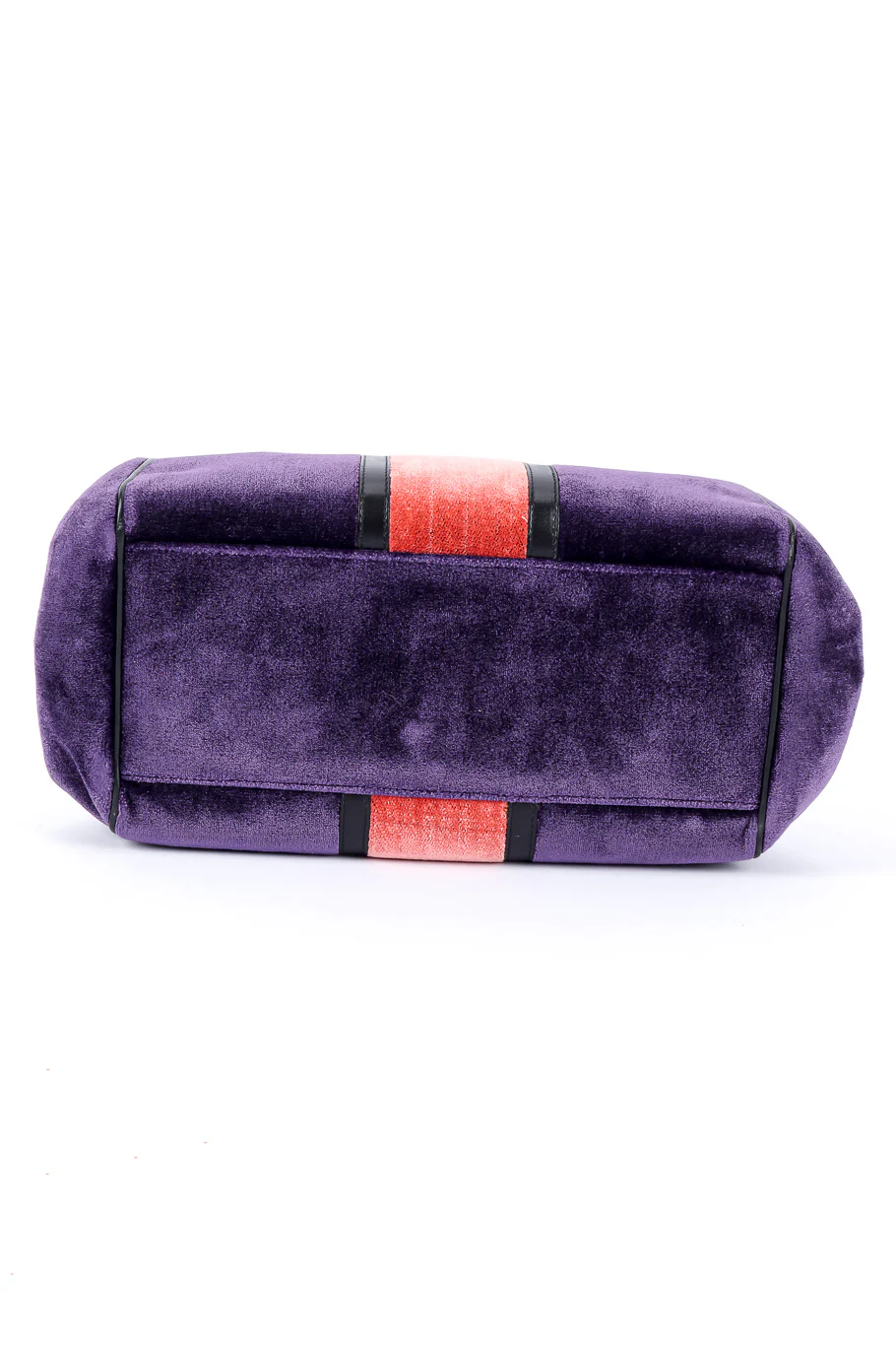 Colorblock Velvet Frame Bag - Image 3