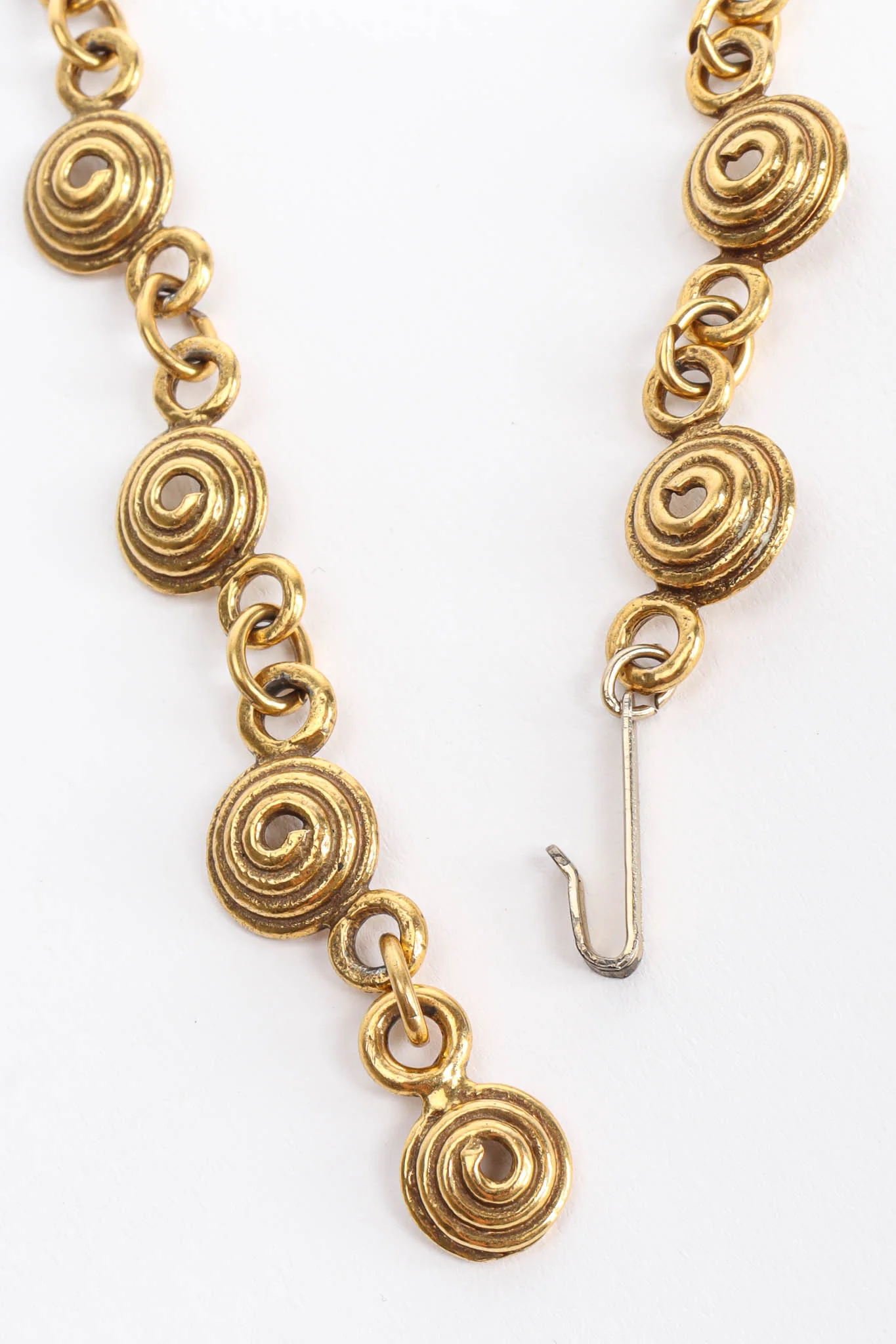 Concentric Spiral Bib Necklace - Image 9