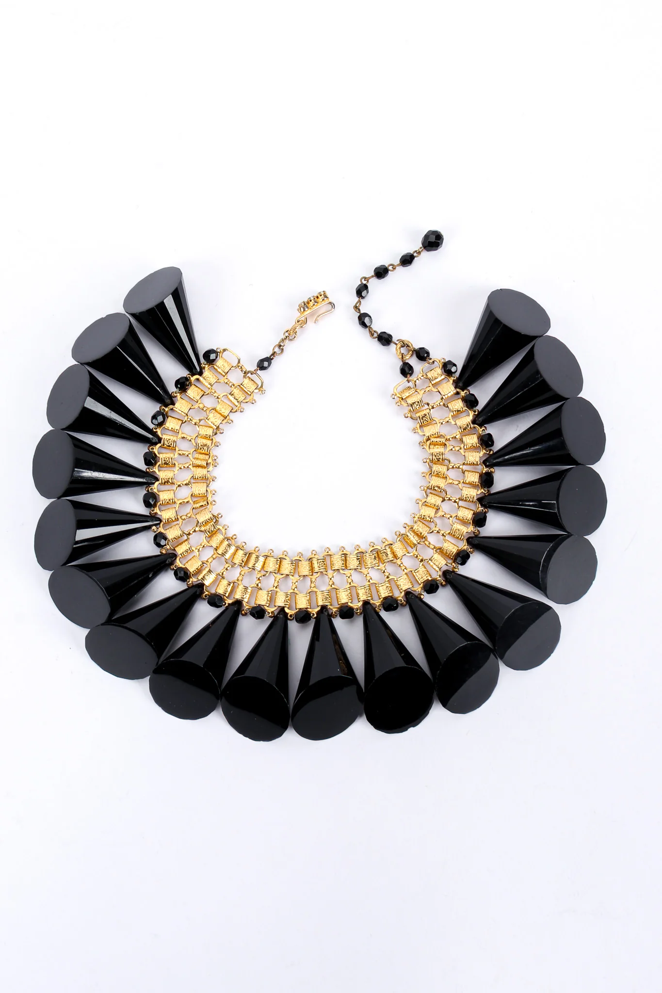 Cone Bib Collar Necklace - Image 3