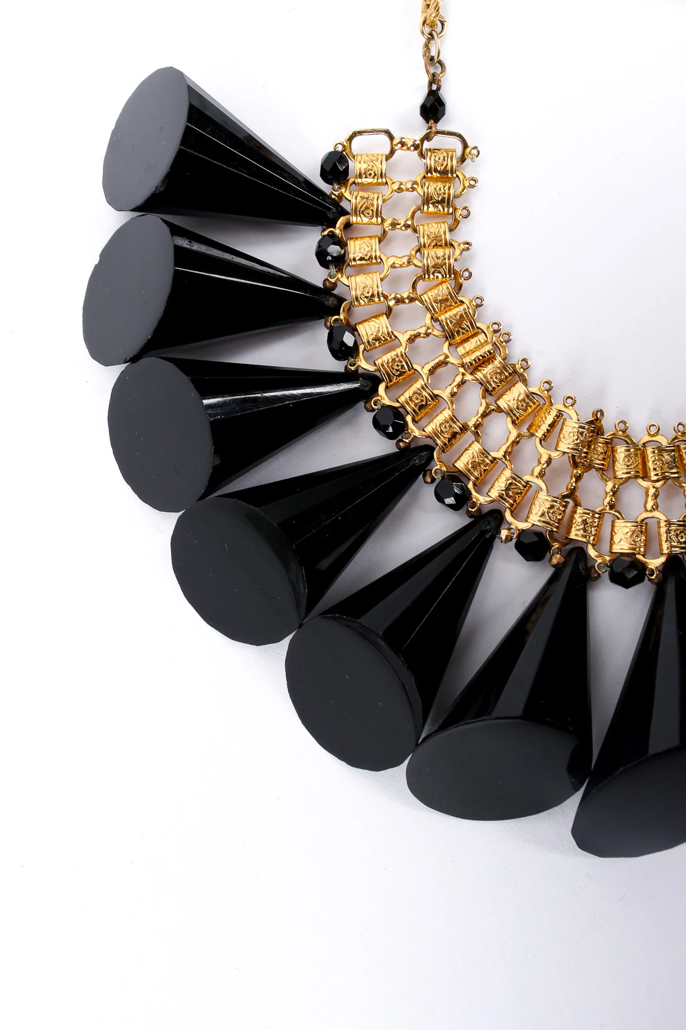 Cone Bib Collar Necklace - Image 5