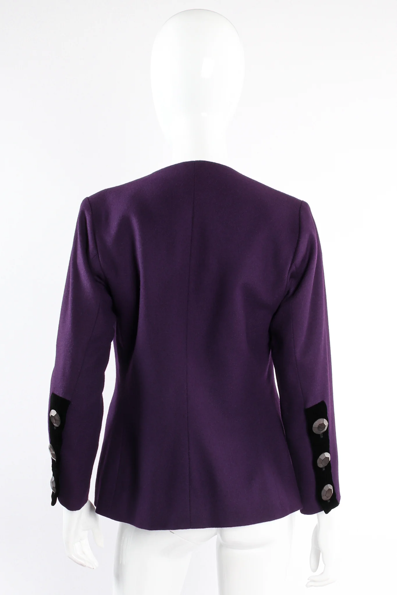 Contrast Toggle Jacket & Skirt Set - Image 9