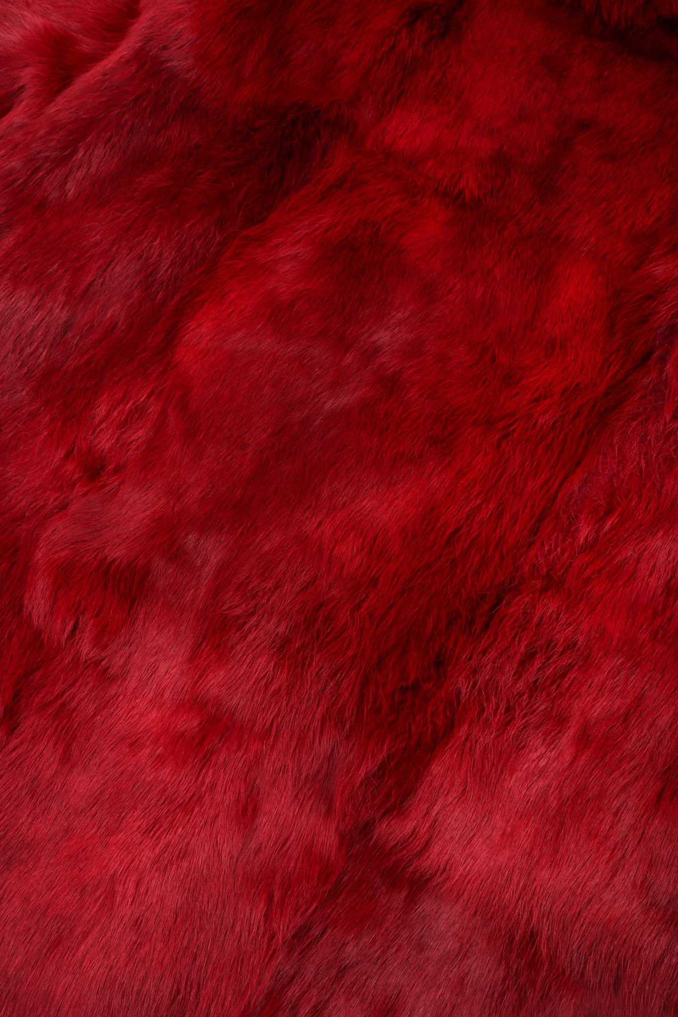 Contrast Trim Fur Coat - Image 14