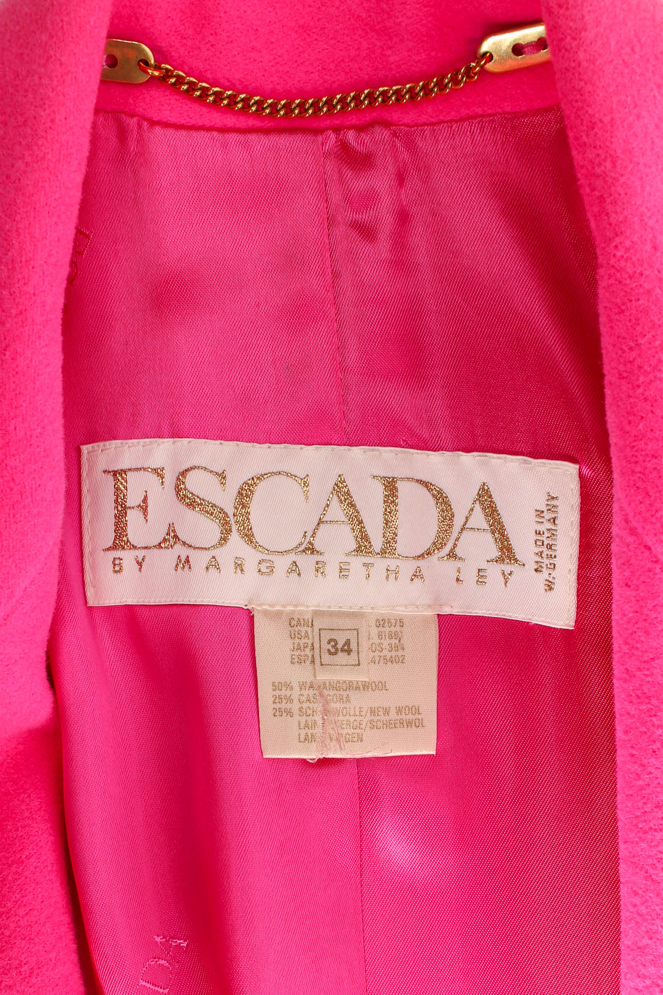 Hot Pink Wool Blazer - Image 9