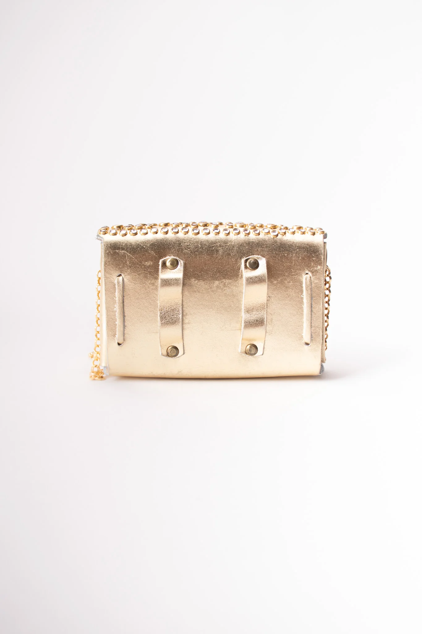 Convertible Crystal Lamé Fanny Pack - Image 13