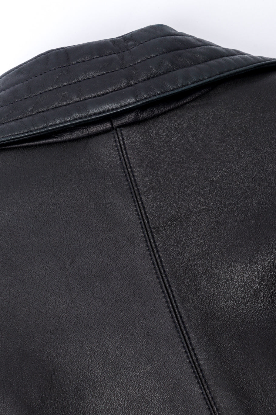 Convertible Leather Moto Jacket - Image 11
