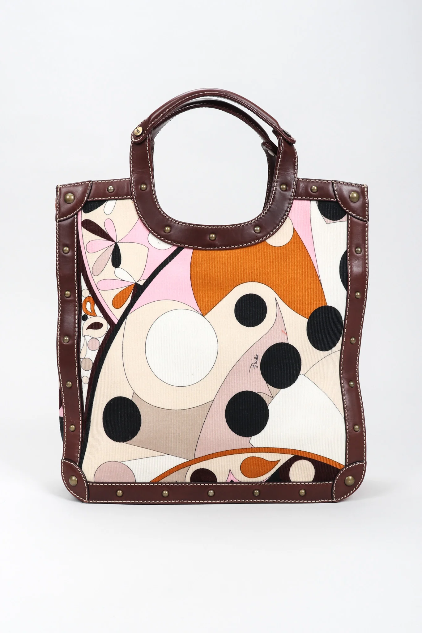 Corduroy Print Tote Bag - Image 2