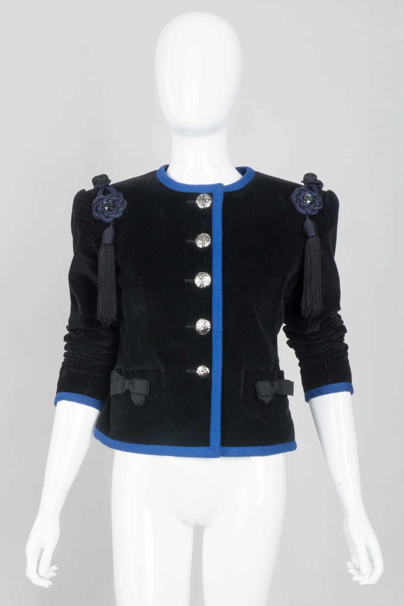 Corduroy Tassel Jacket - Image 2