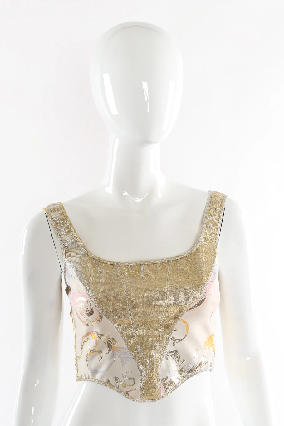 Corset Bustier Crop Tank