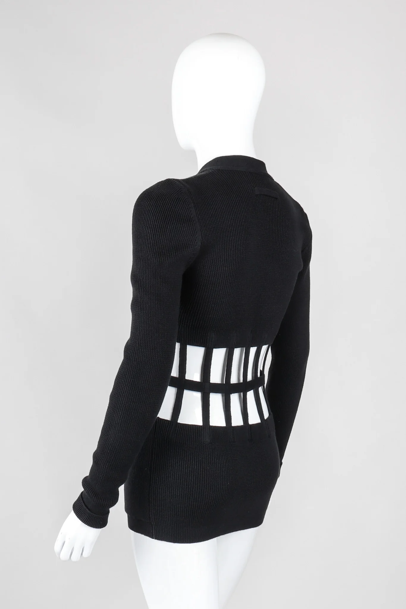 Corset Cage Cutout Cardigan - Image 5