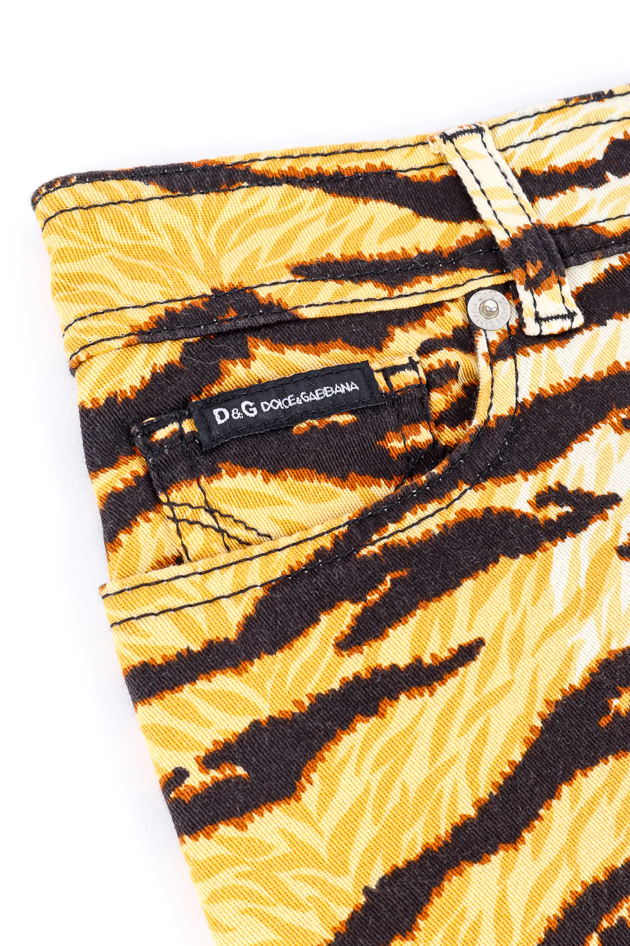 Cotton Animal Print Skirt - Image 8