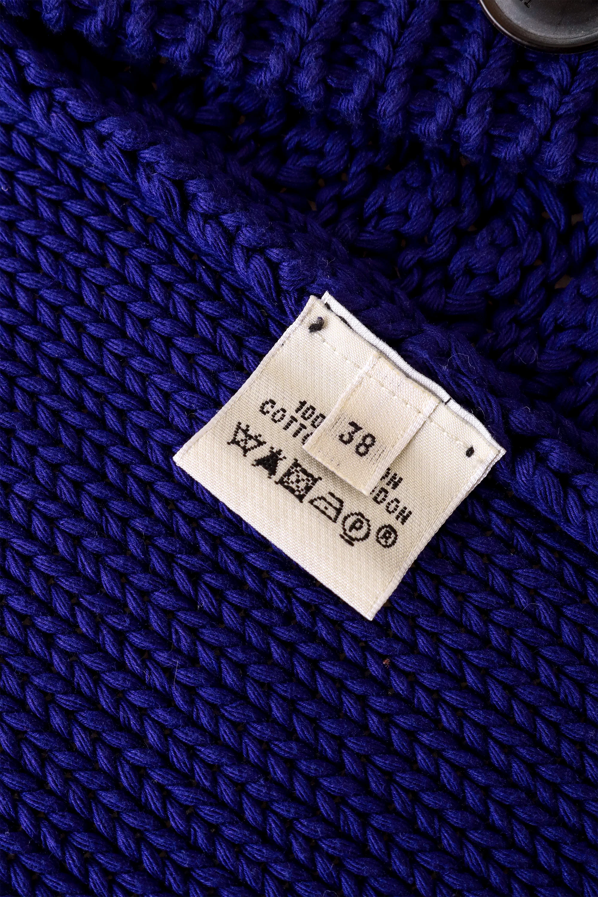 Cotton Cable Knit Cardigan - Image 7