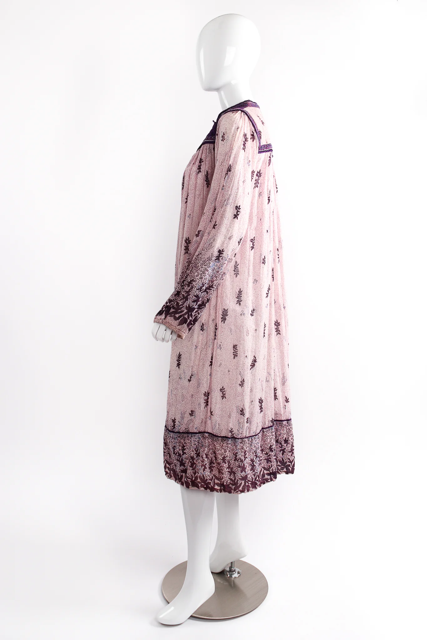 Cotton Gauze Shift Dress - Image 4