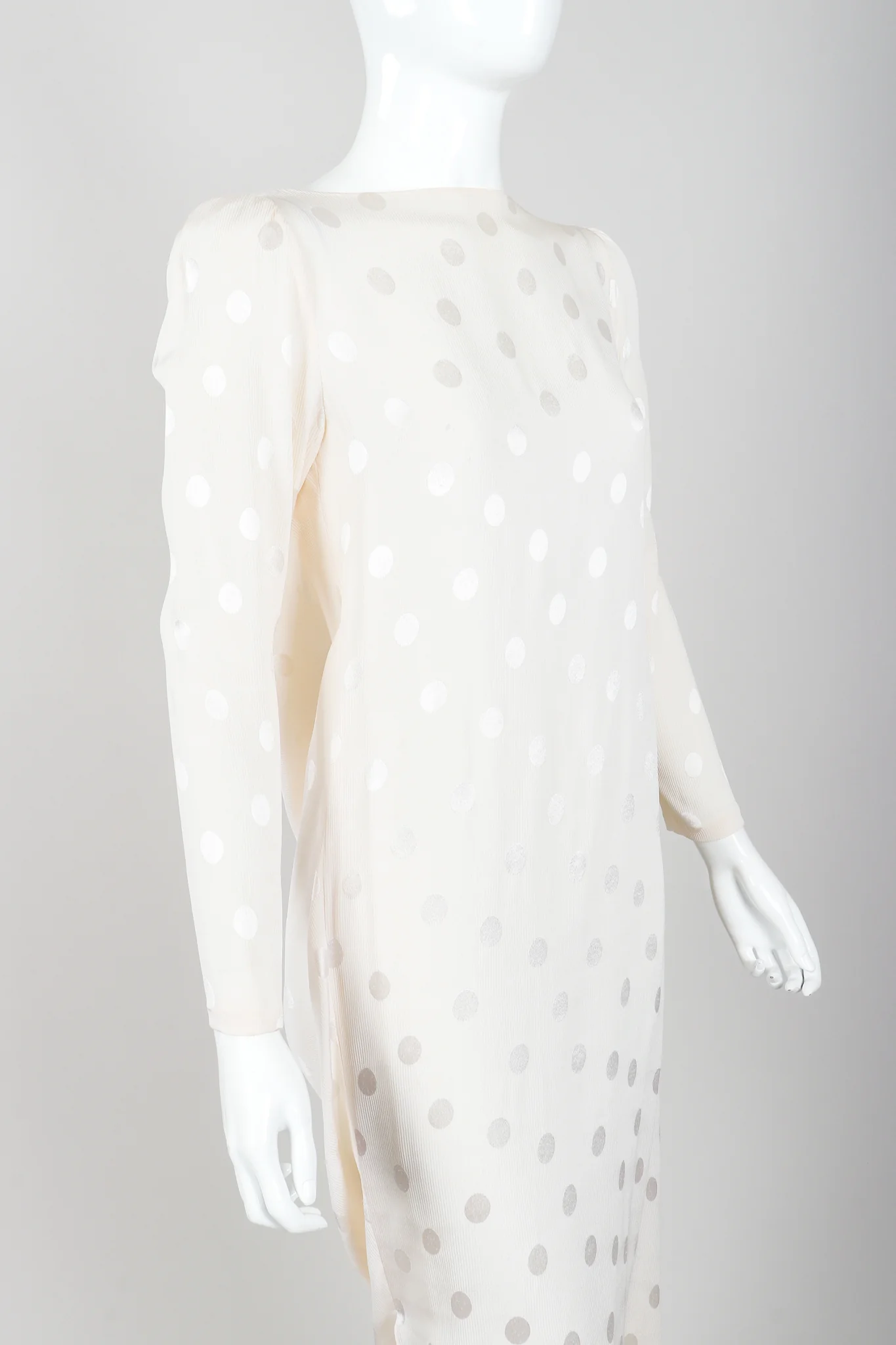 Cowl Back Rosette Dress - Image 3