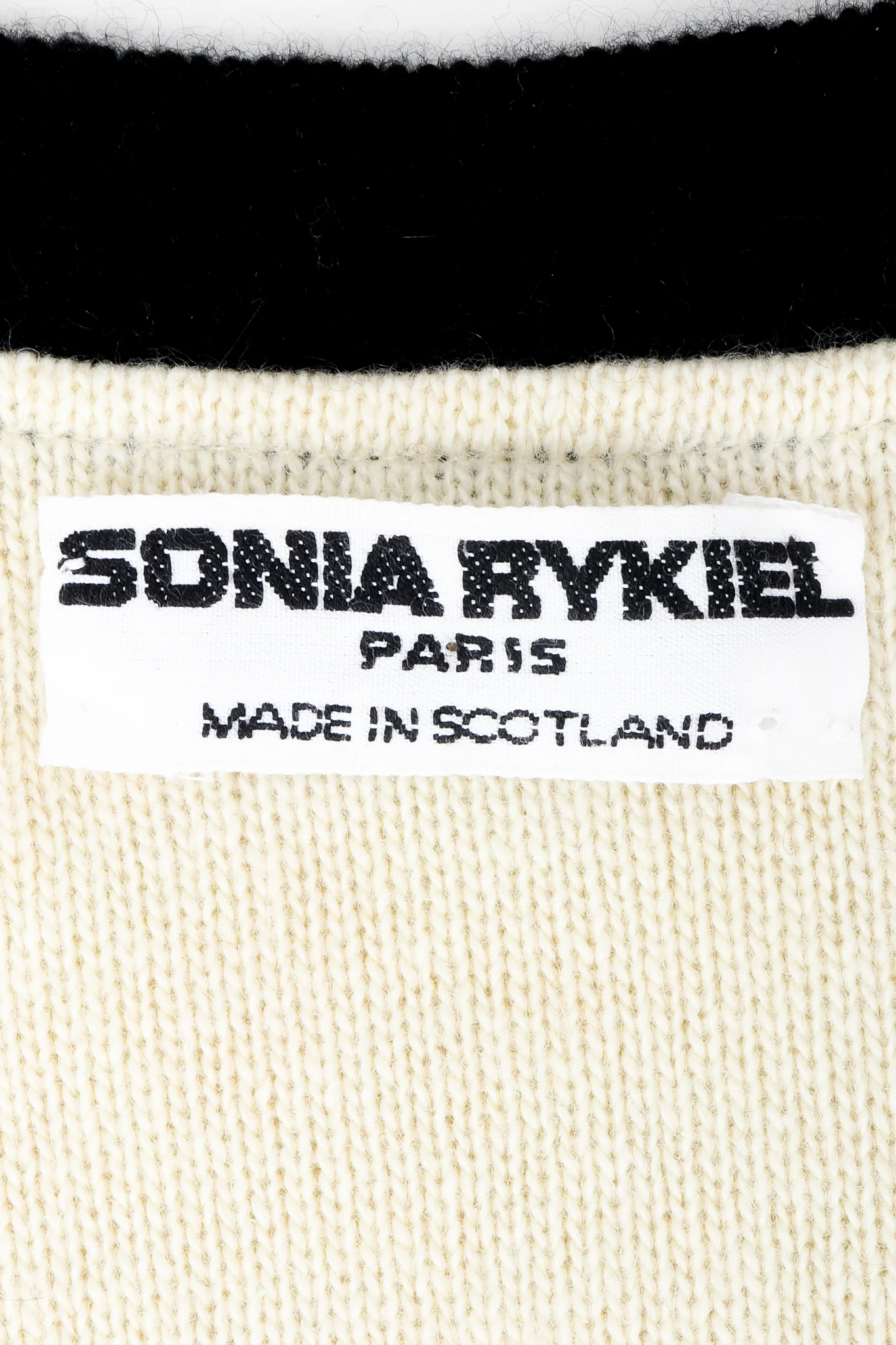 Cream Knit Letterman Cardigan - Image 8