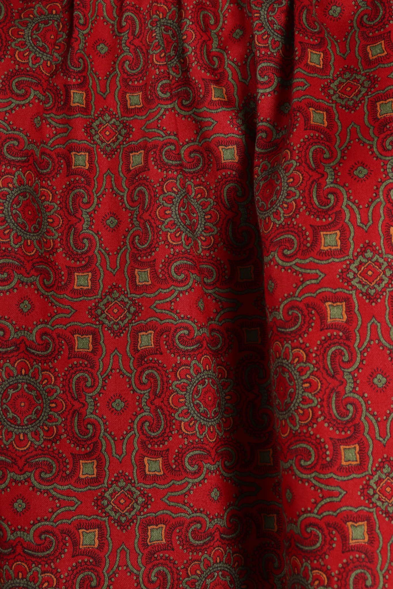 Crimson Tile Print Tunic - Image 8
