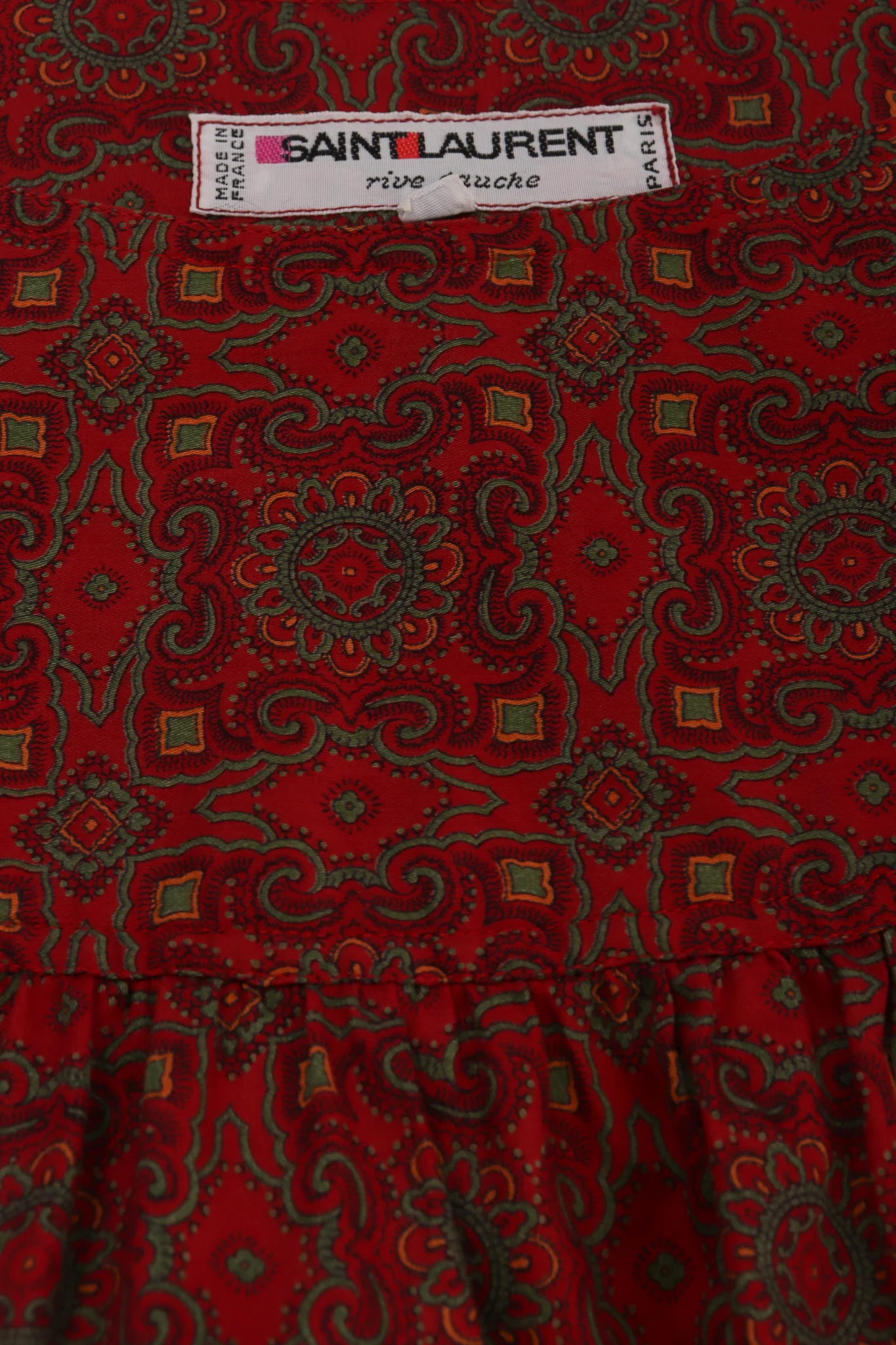 Crimson Tile Print Tunic - Image 9