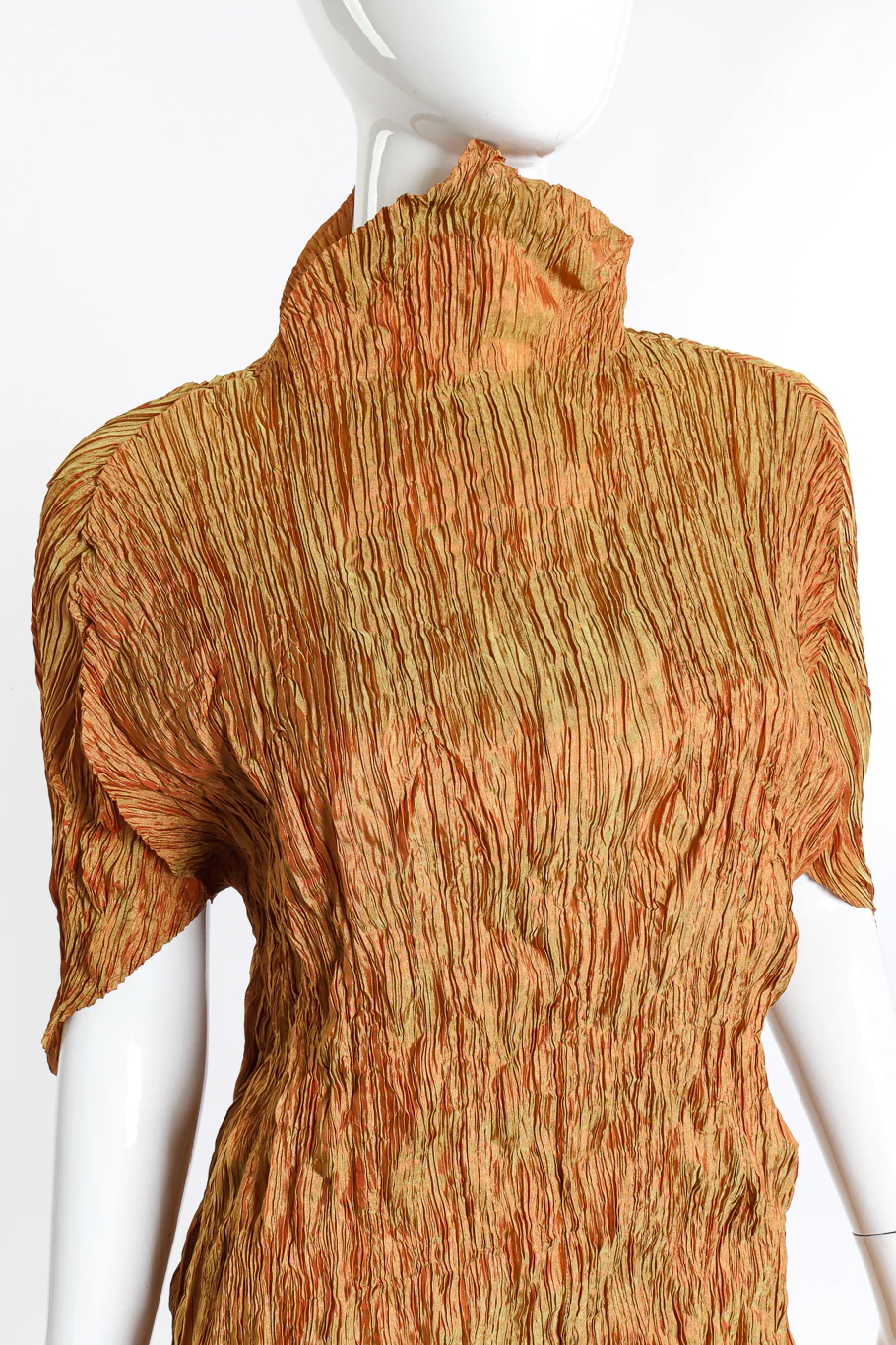Crinkle Turtleneck Top - Image 4