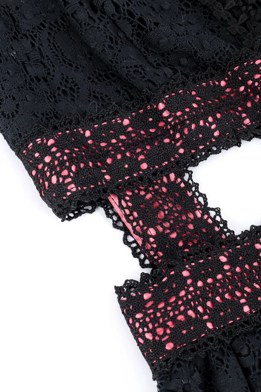 Crochet Lace Cage Cutout Dress - Image 8