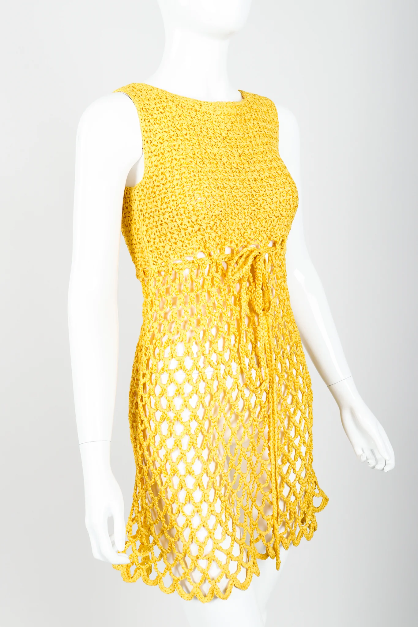 Crochet Net Dress - Image 3
