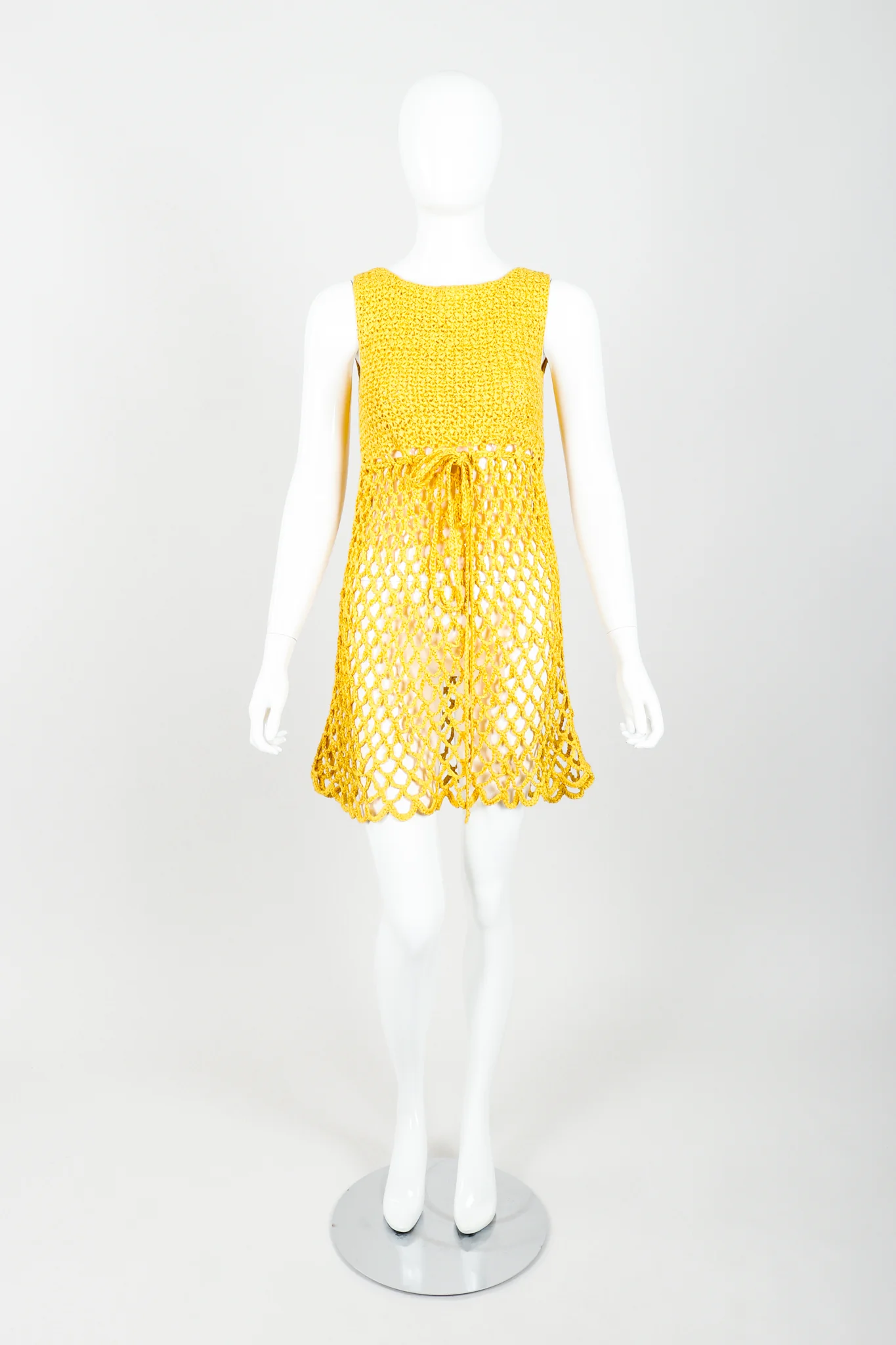Crochet Net Dress - Image 7
