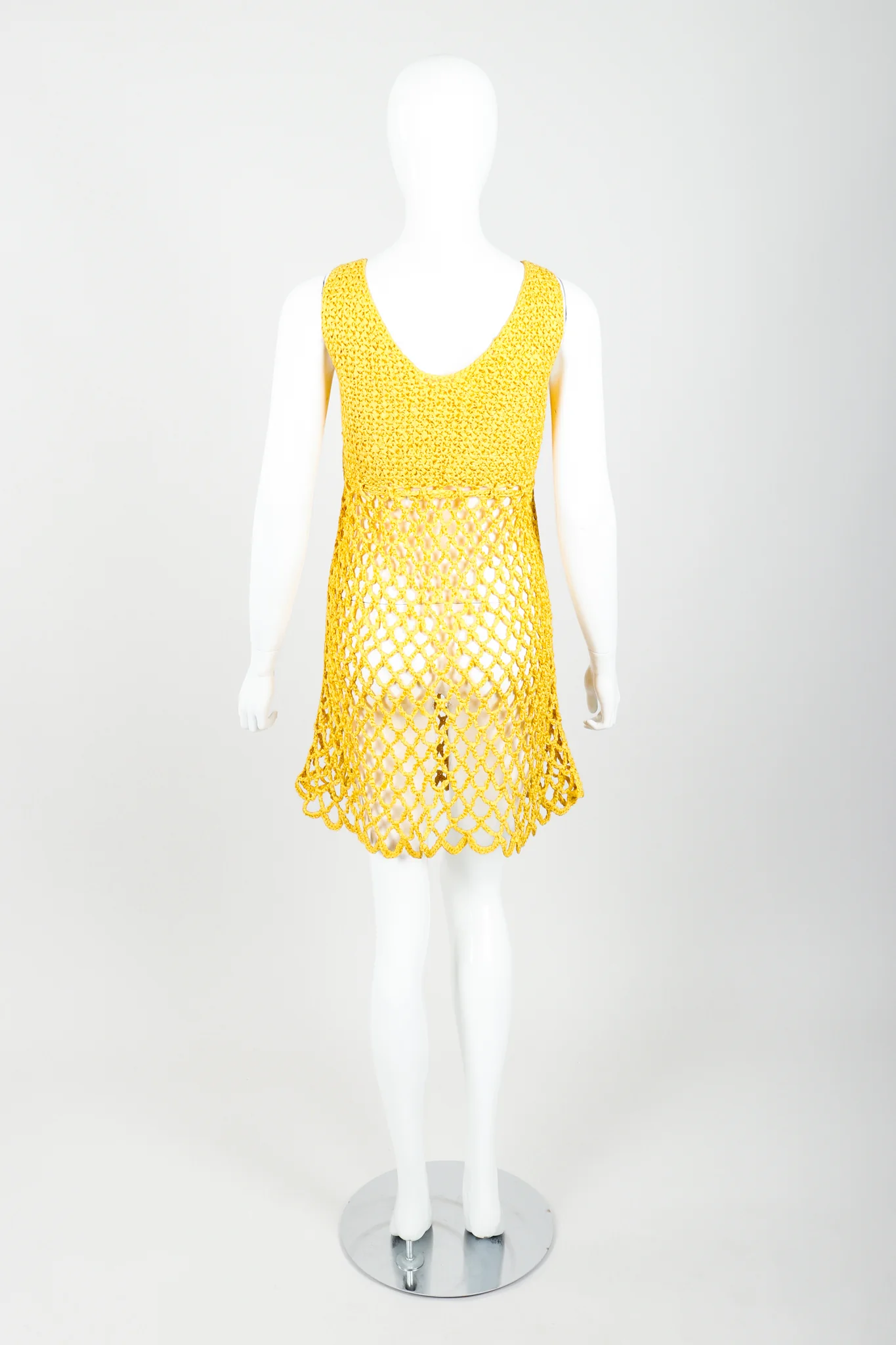 Crochet Net Dress - Image 8