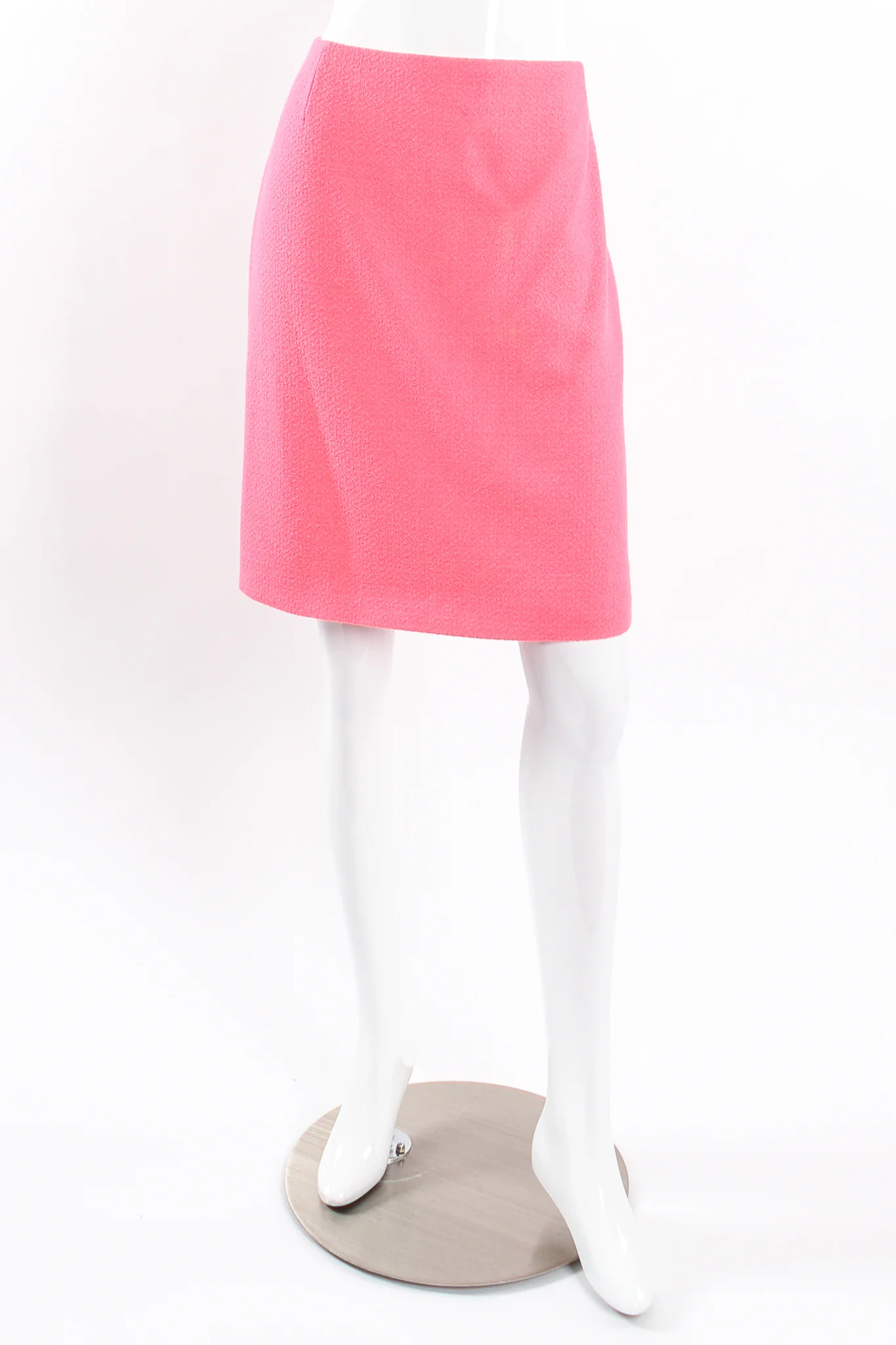 Crochet Trim Tweed Jacket & Skirt Set - Image 24