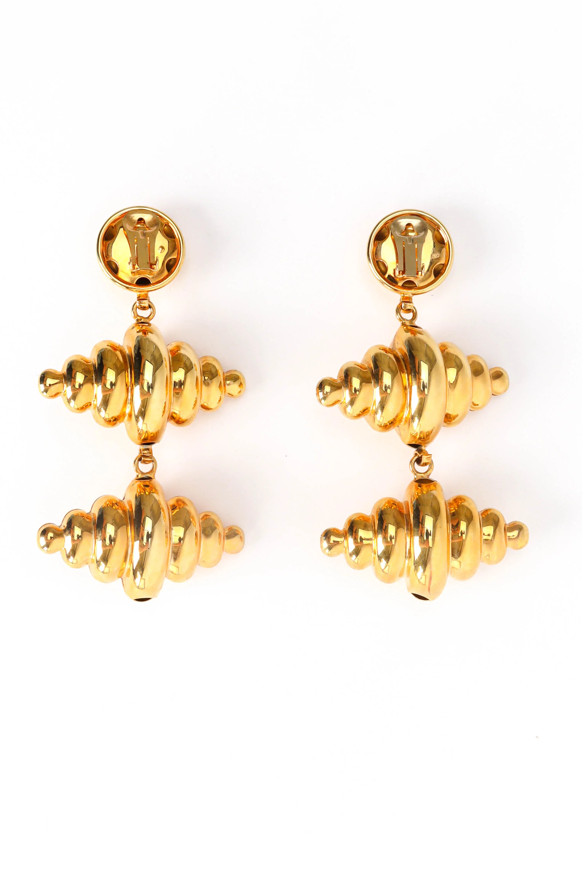 Croissant Chandelier Earrings - Image 8