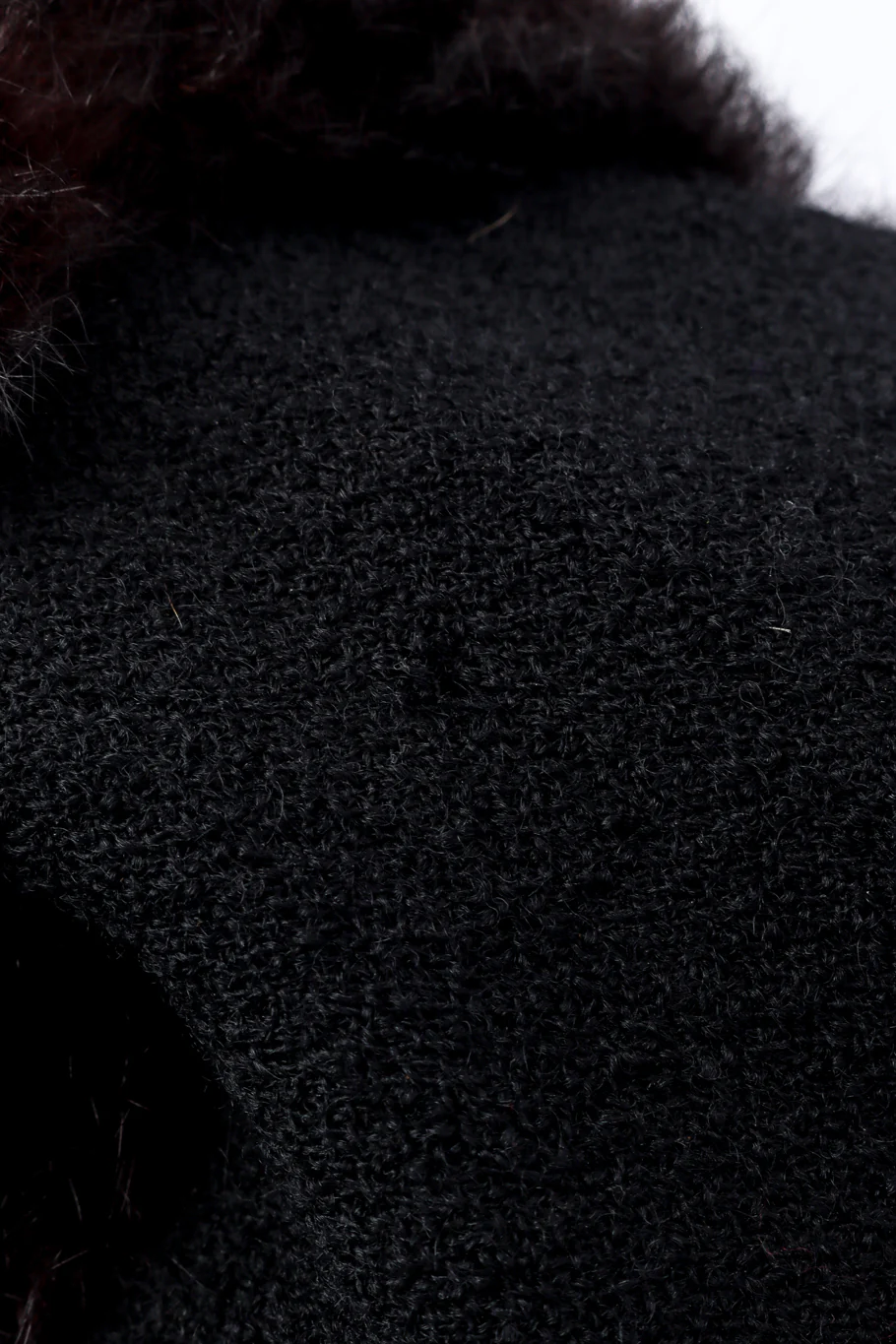 Cropped Fur Jacket - Image 10