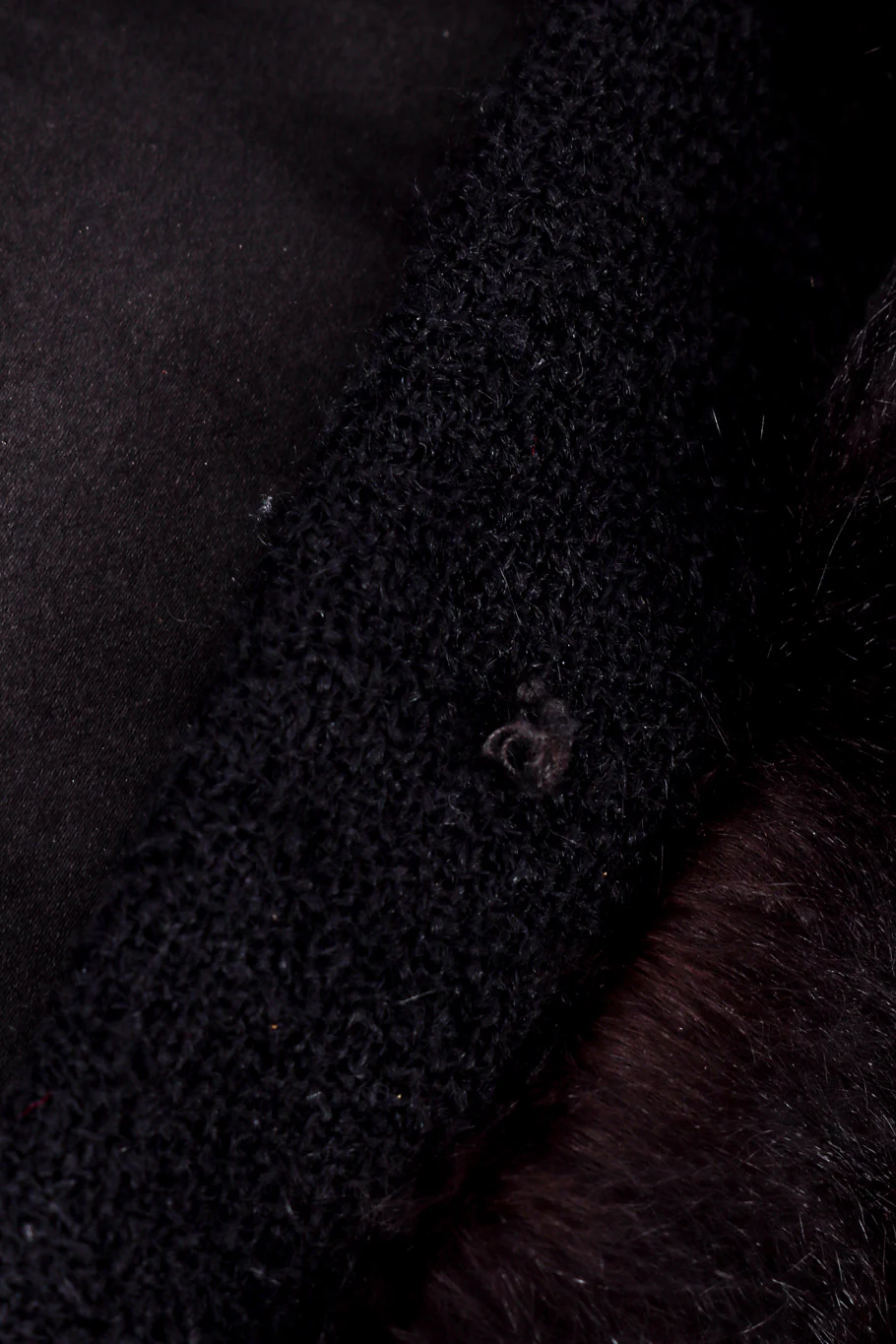 Cropped Fur Jacket - Image 9