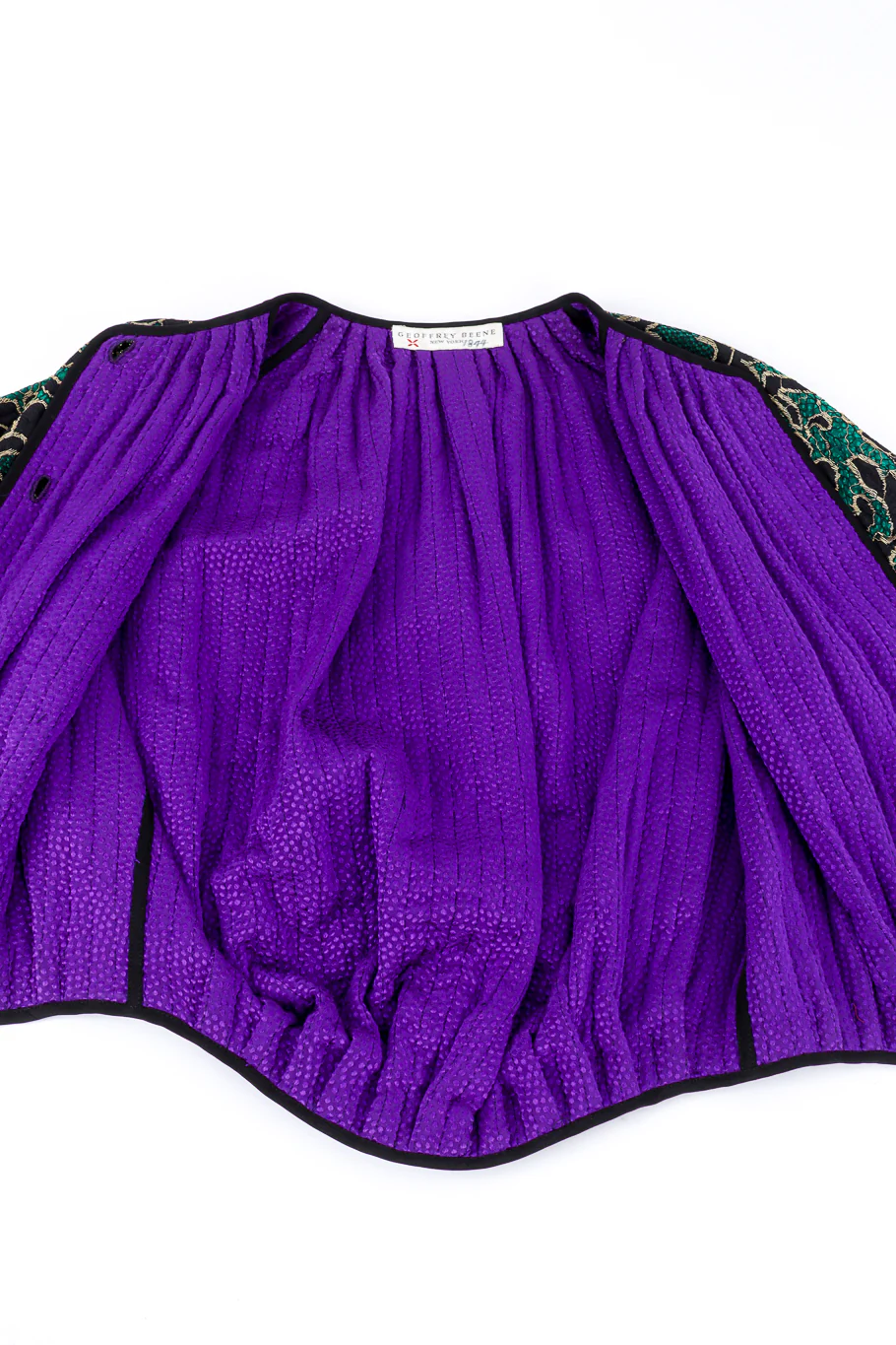 Cropped Lace Jacket - Image 8