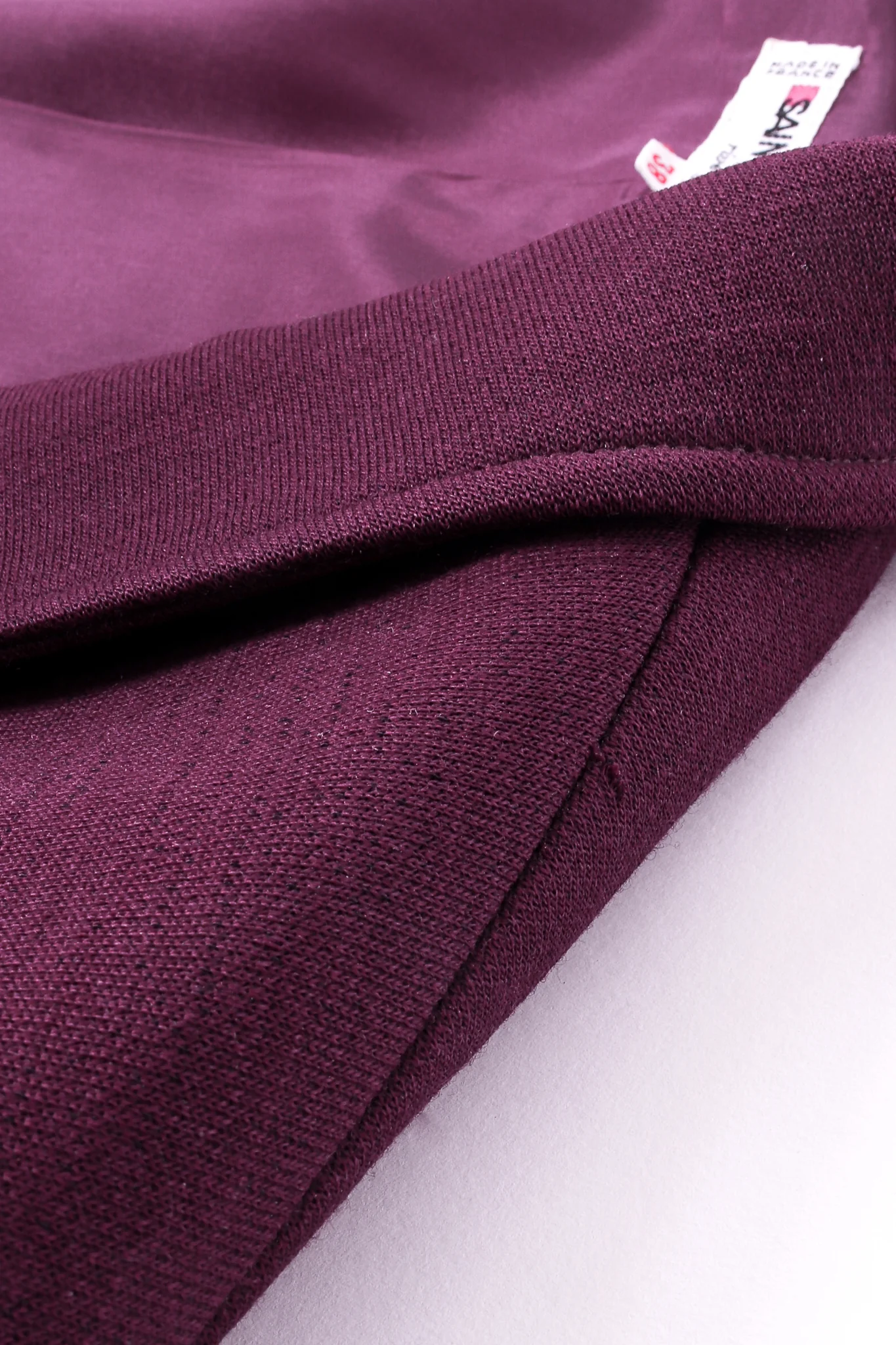 Cropped Double Knit Jacket - Image 7