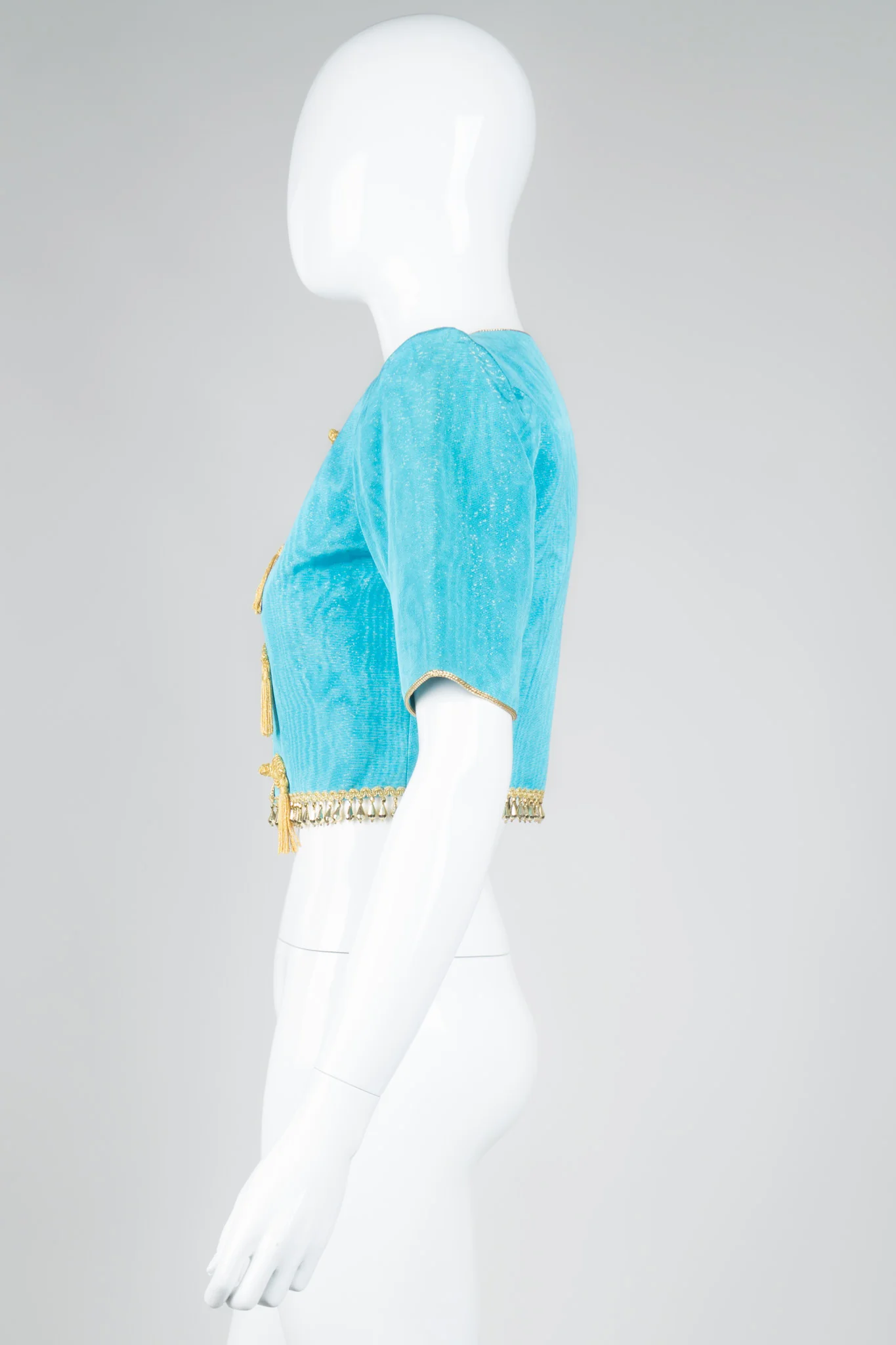 1993 S/S Cropped Tassel Jeannie Jacket - Image 5