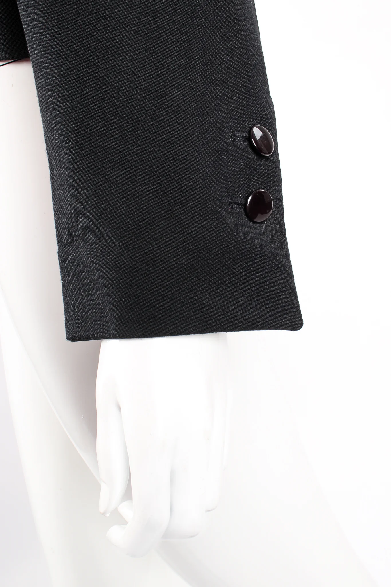 Cropped Tuxedo Jacket - Image 11