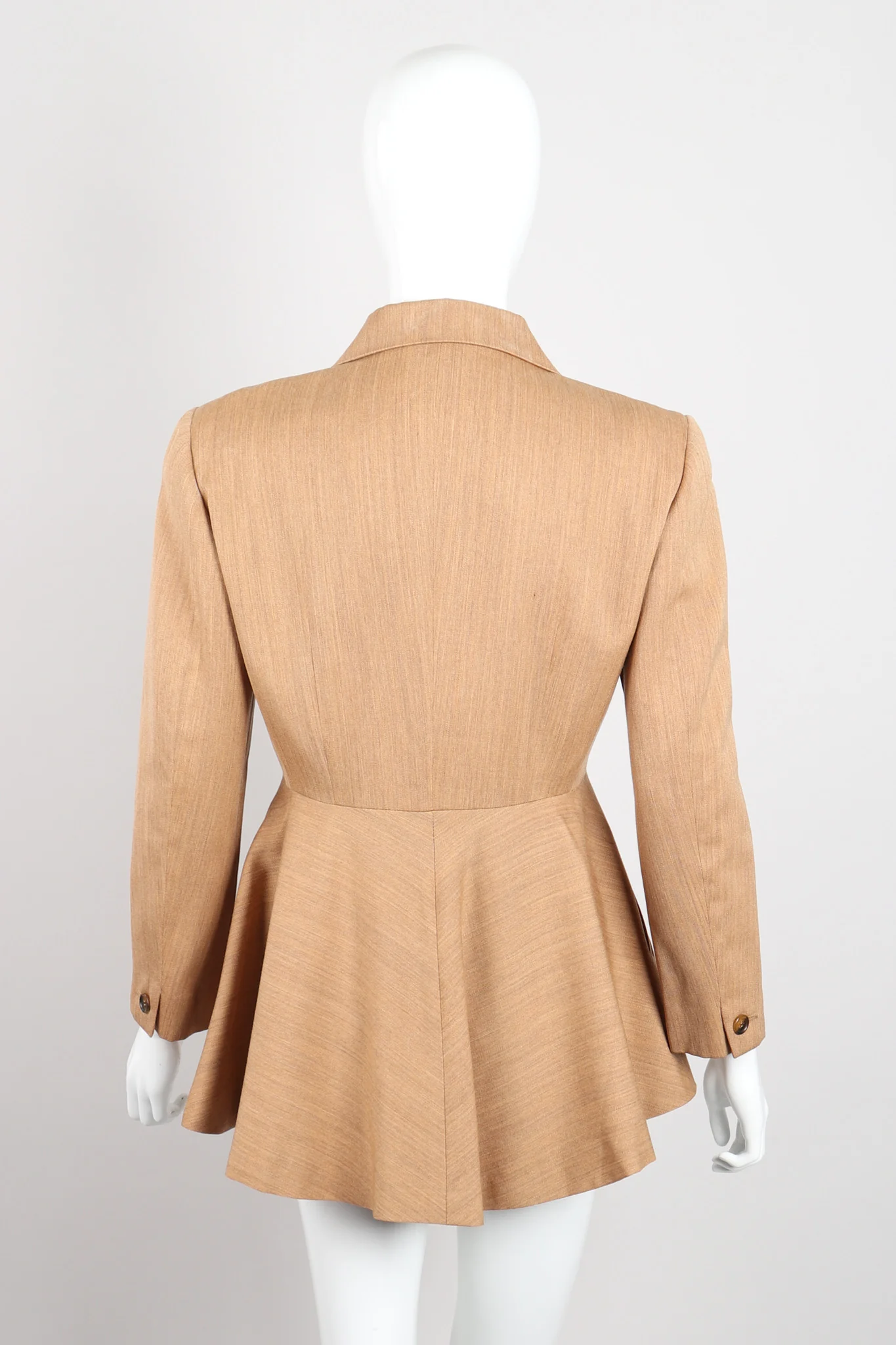 Cropped Waterfall Jacket & Pant Set - Image 11