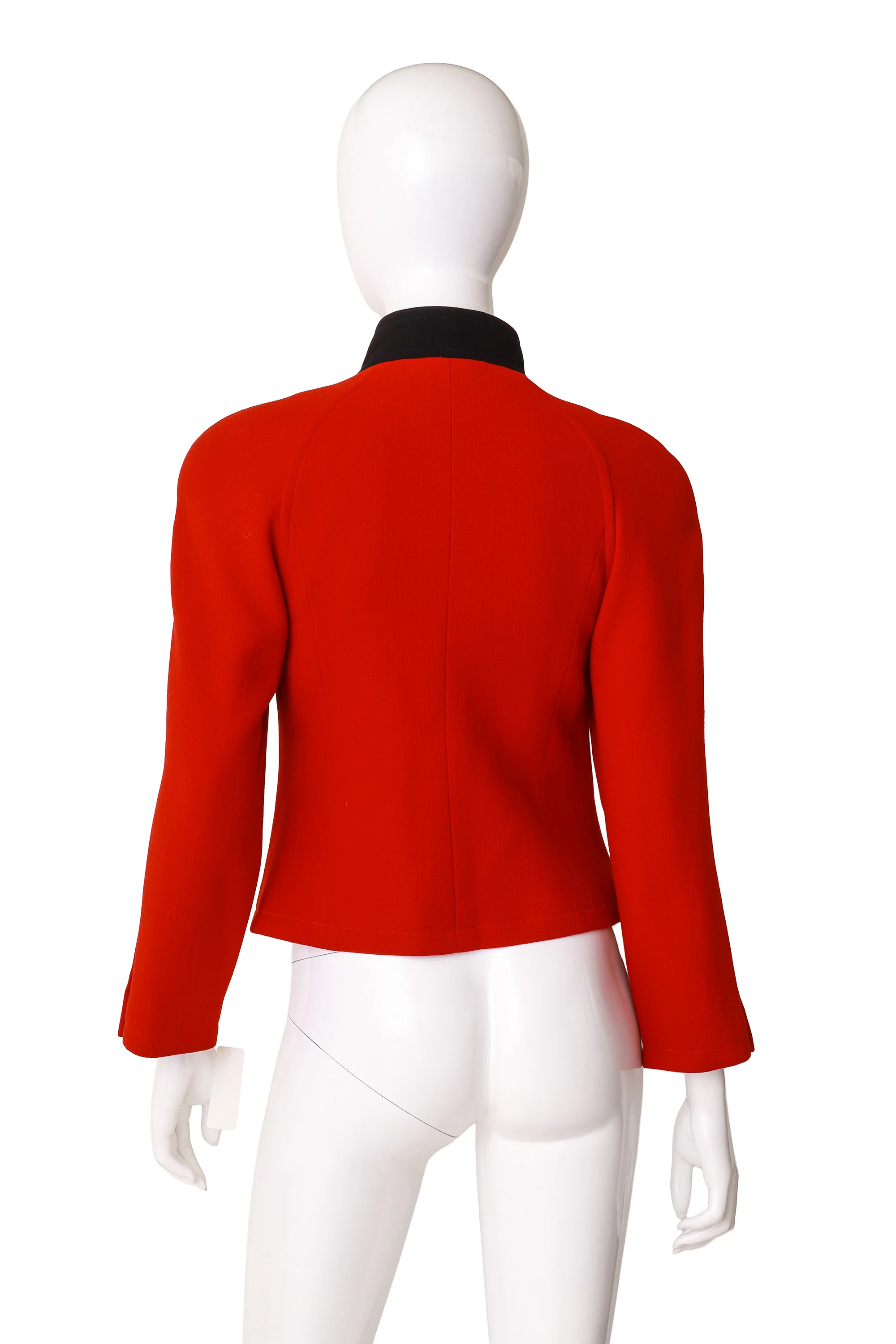 Cropped Wool Jacket - Image 4