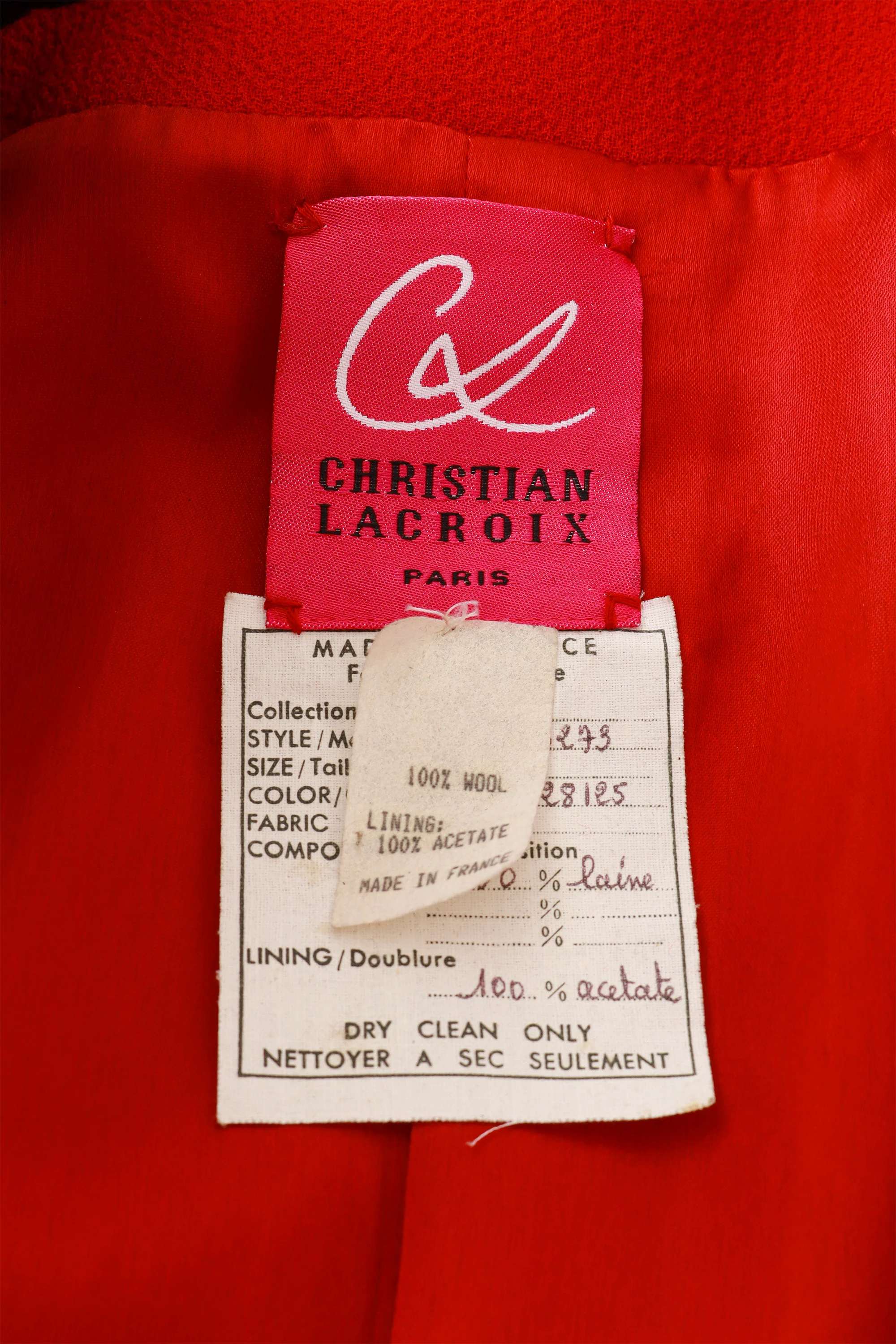 Cropped Wool Jacket - Image 6