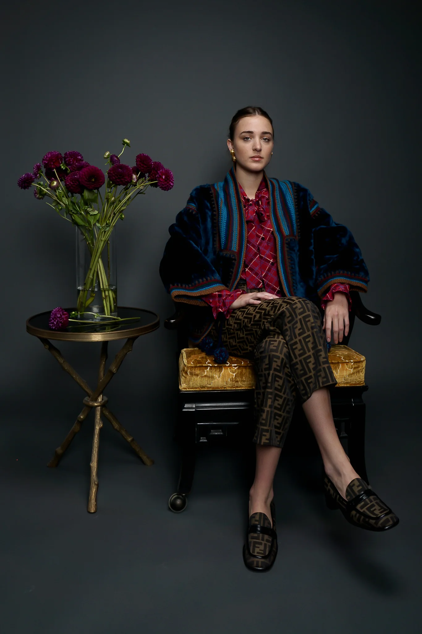 Cropped Zucca Monogram Pant - Image 3