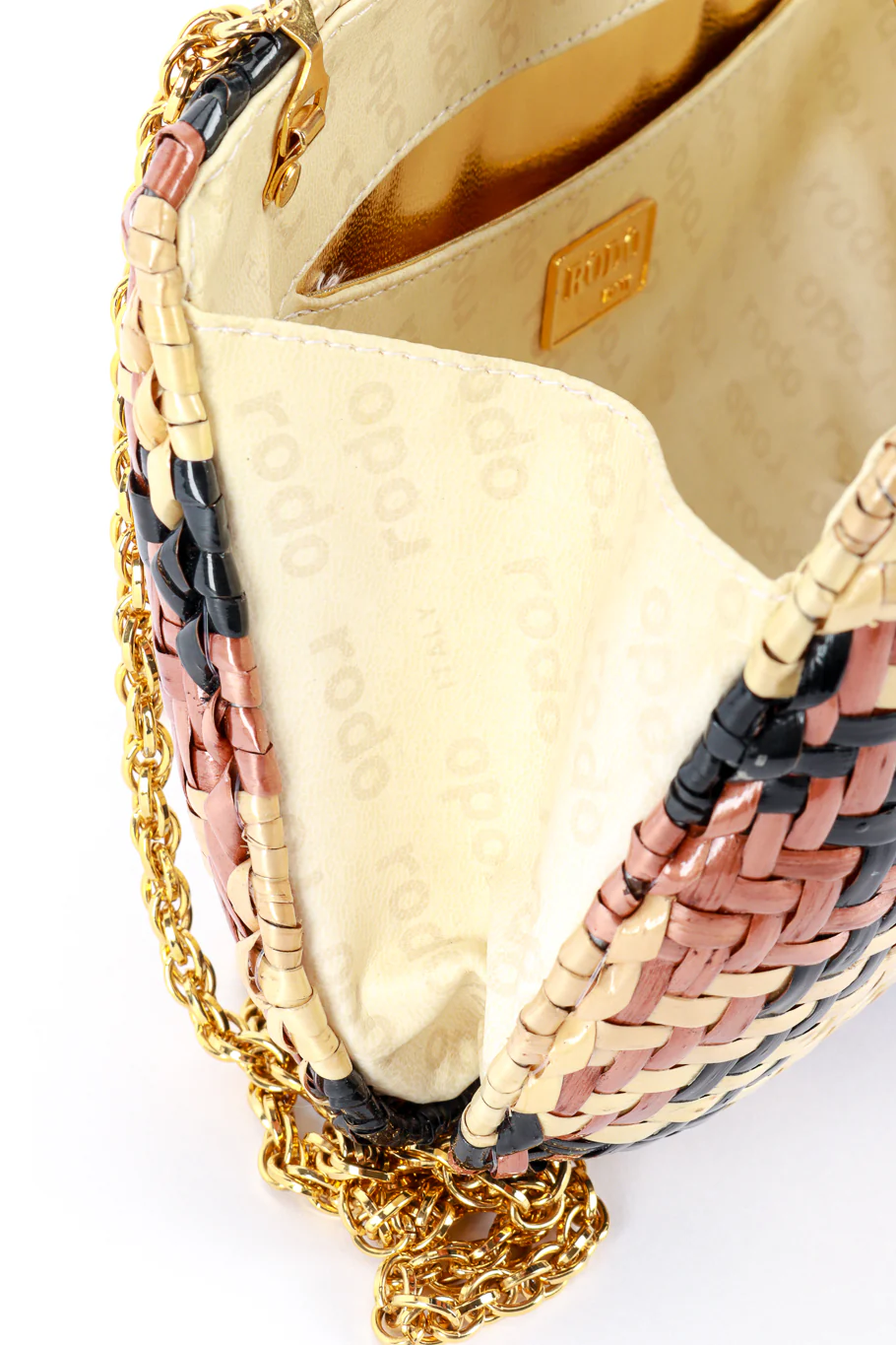 Crosshatch Shoulder Clutch - Image 10