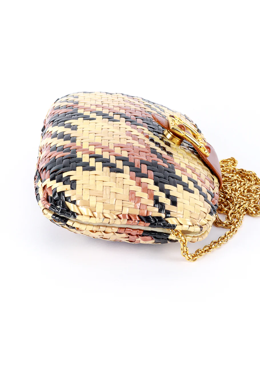 Crosshatch Shoulder Clutch - Image 4